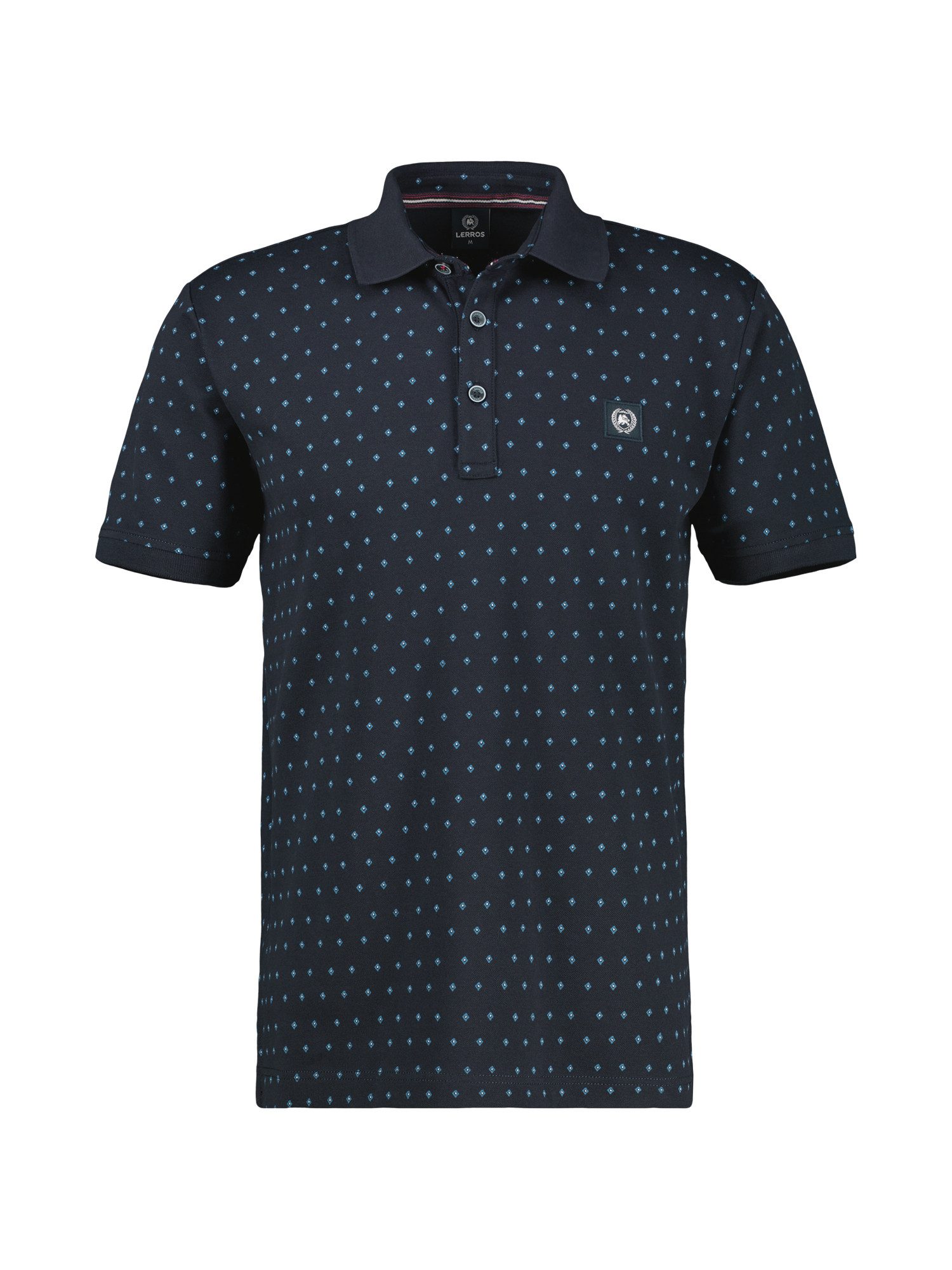 Lerros Poloshirt LERROS heren poloshirt met minimalistische print