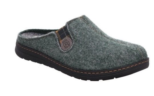 Rohde Pantoffels ASIAGO huisschoen, klomp, slippers met zijlijk stretch met label