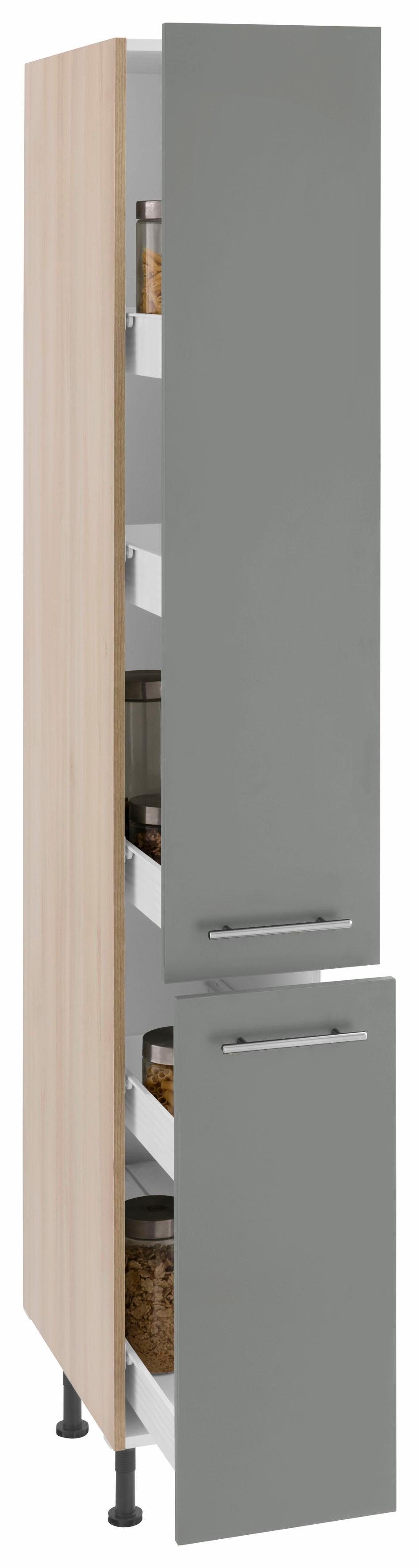OPTIFIT Apothekerskast Bern 30 cm breed, 212 cm hoog, met in hoogte verstelbare stelpoten