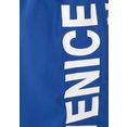 venice beach zwemshort met logoprint blauw