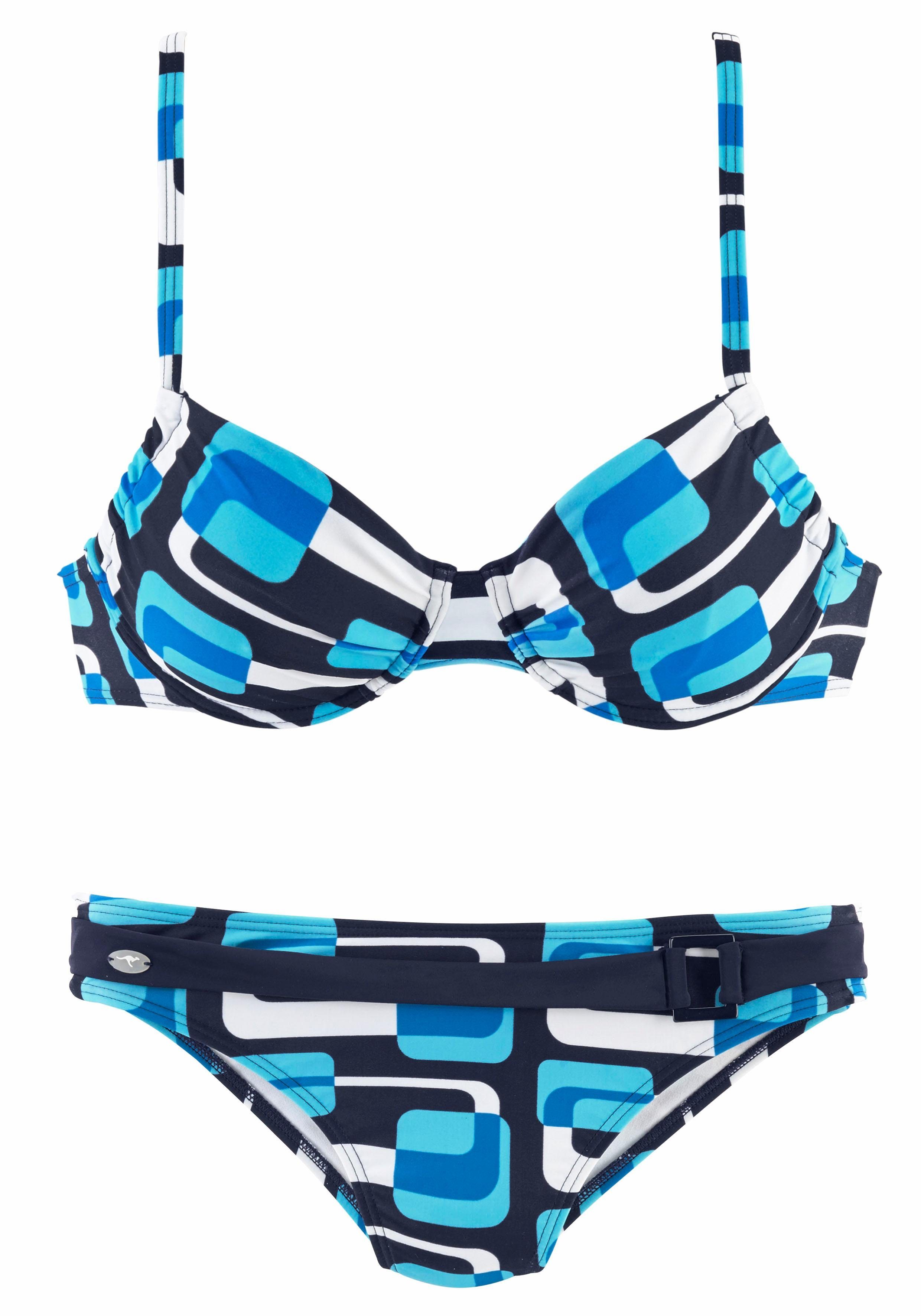 KangaROOS Beugelbikini in retro-stijl