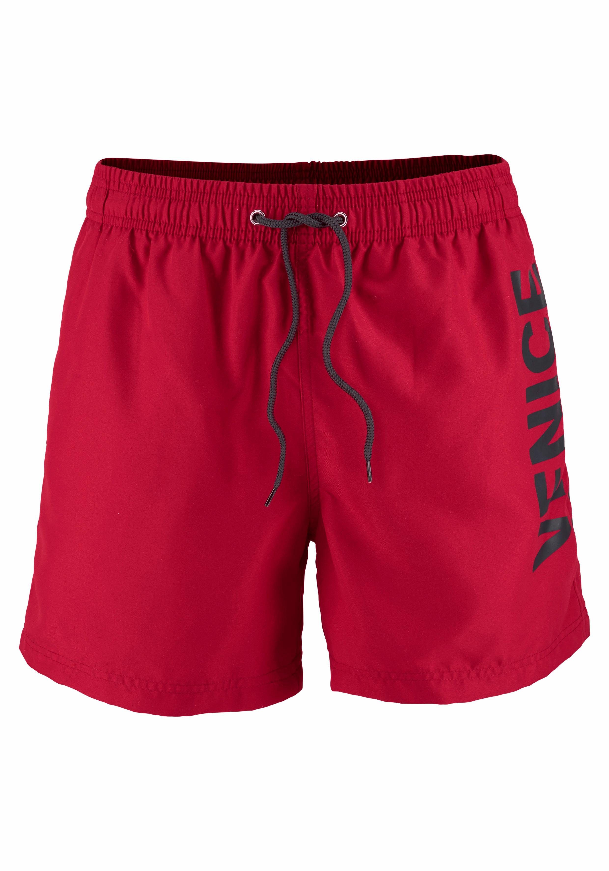 Venice Beach Zwemshort met binnenslip, met binnenzak, met buitentrekkoord