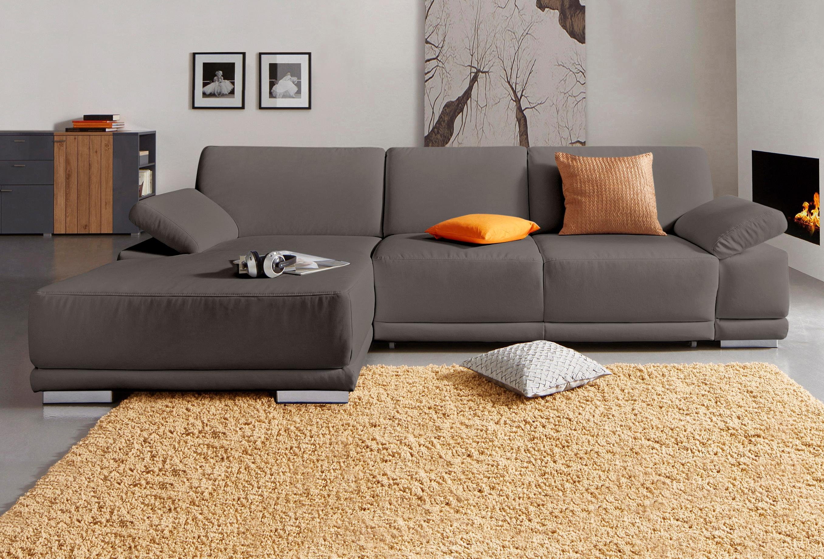 Sit&more Hoekbank Coria L-vorm met xl-récamier, naar keuze met slaapfunctie