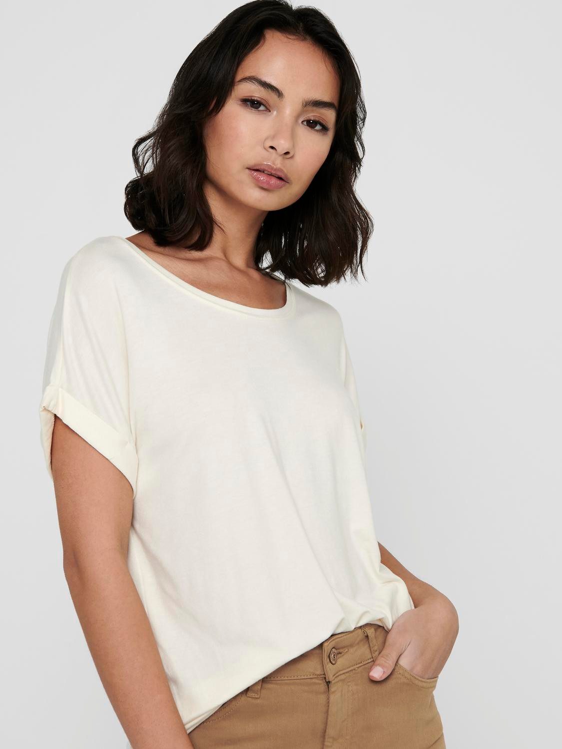 Only T-shirt ONLMOSTER S/S O-NECK TOP NOOS JRS
