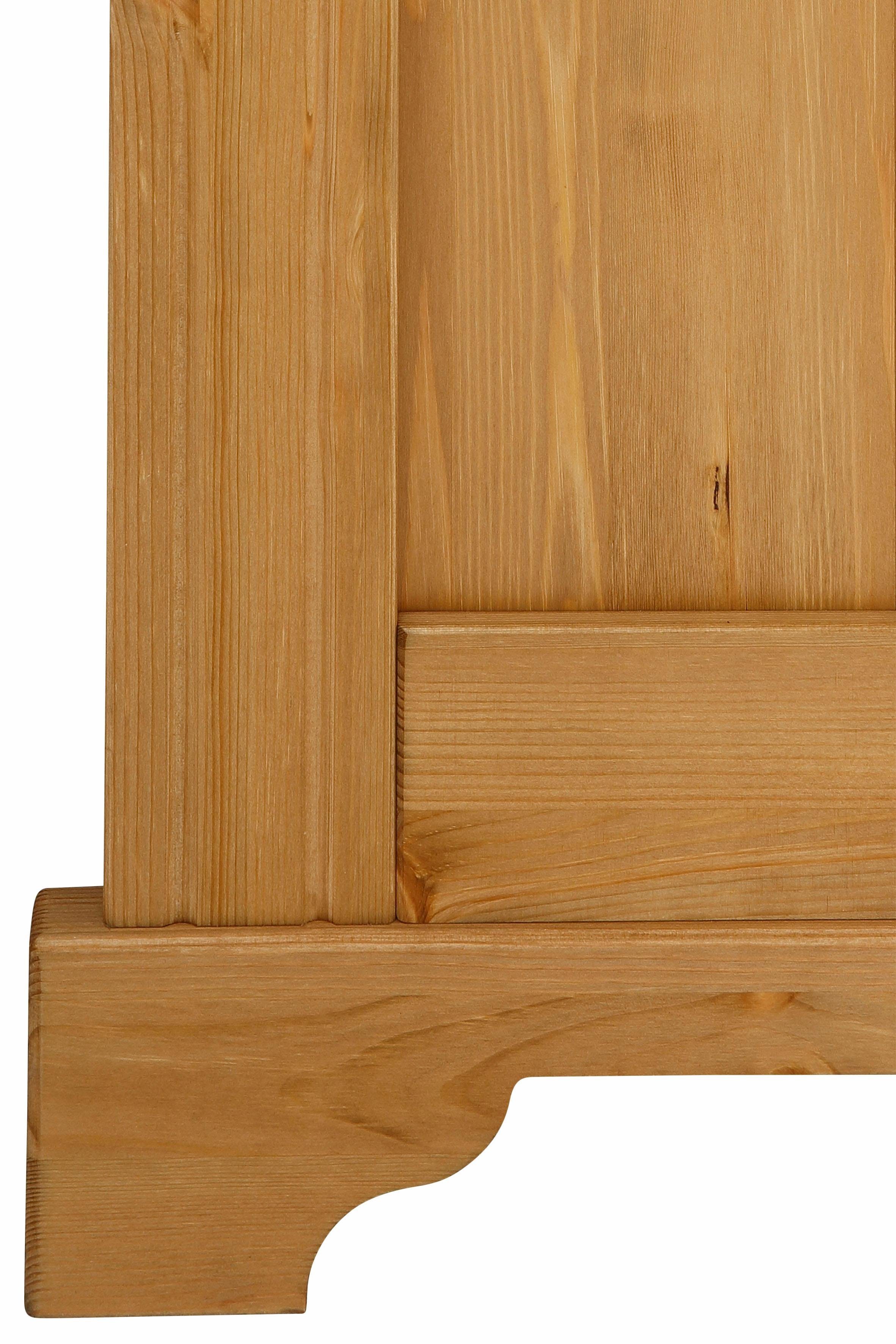Home affaire Kapstokpaneel Rustiek gemaakt van massief, fsc-gecertificeerd grenen, 64 cm breed