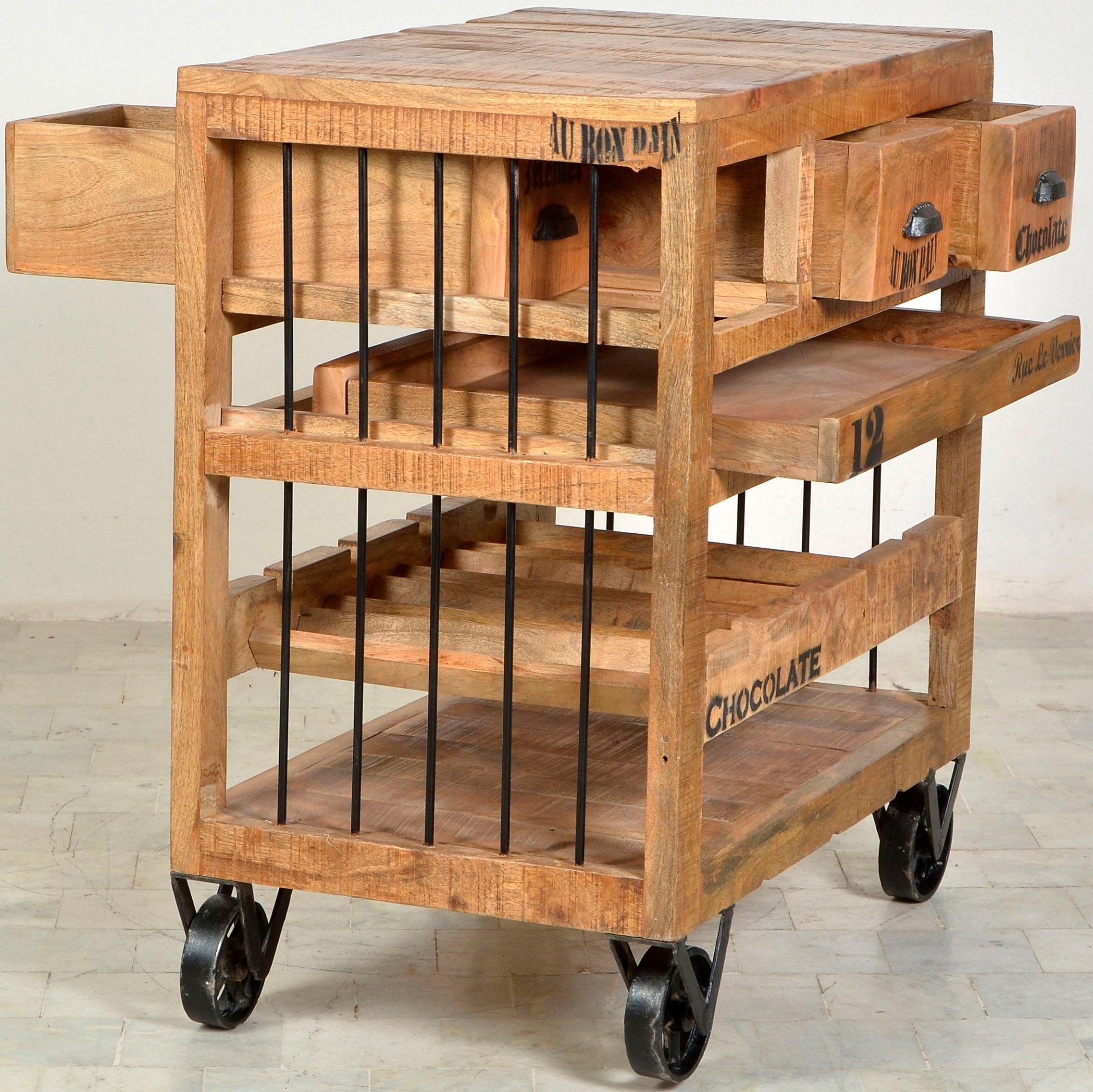 SIT Keukentrolley Rustiek Shabby chic, vintage