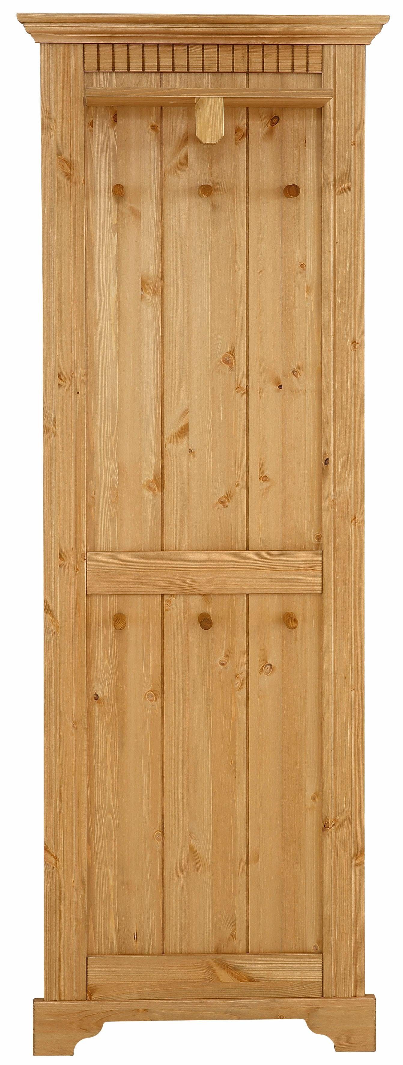 Home affaire Kapstokpaneel Rustiek gemaakt van massief, fsc-gecertificeerd grenen, 64 cm breed