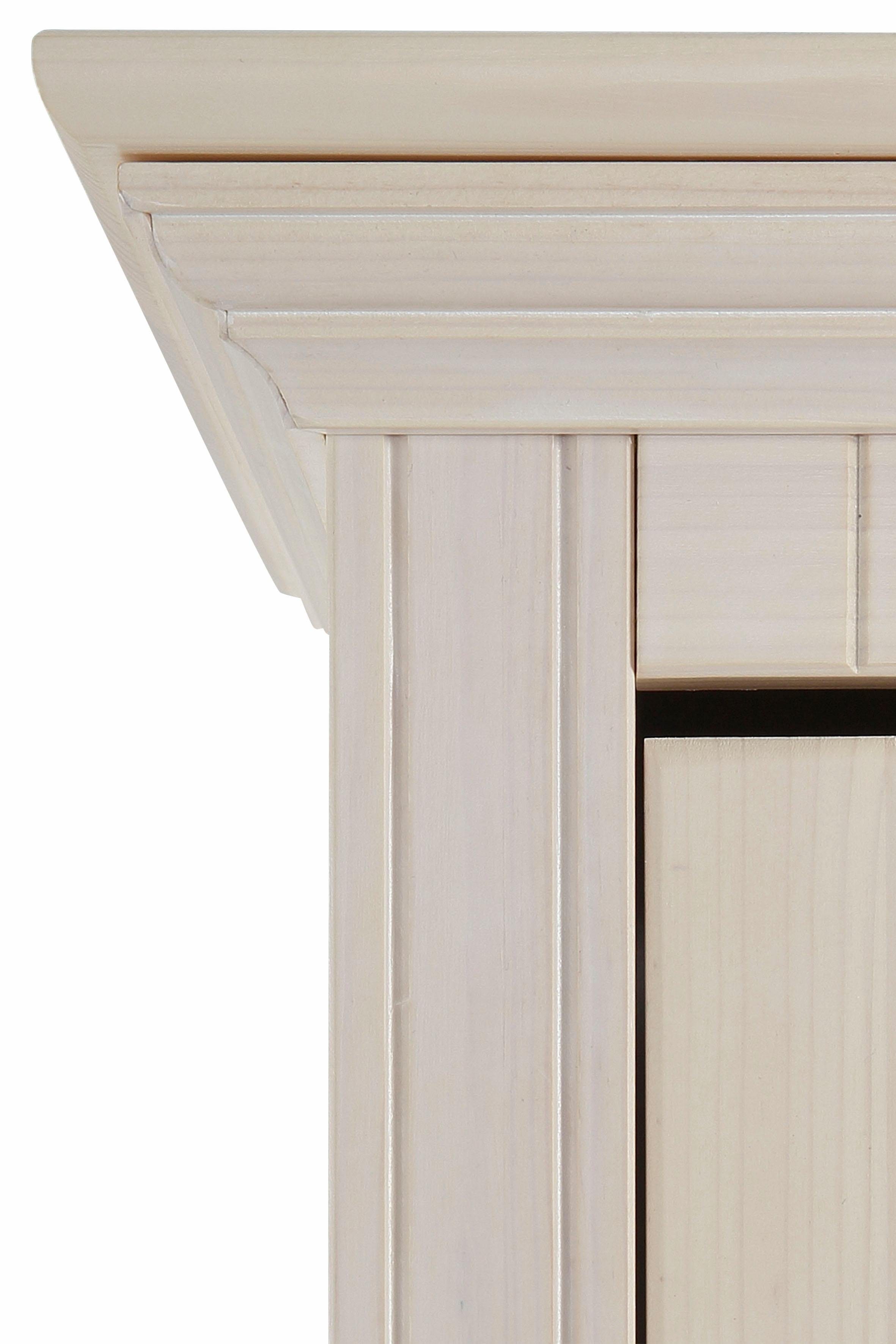 Home affaire Schoenenkast Rustiek gemaakt van massief, fsc-gecertificeerd grenen, 71 cm breed