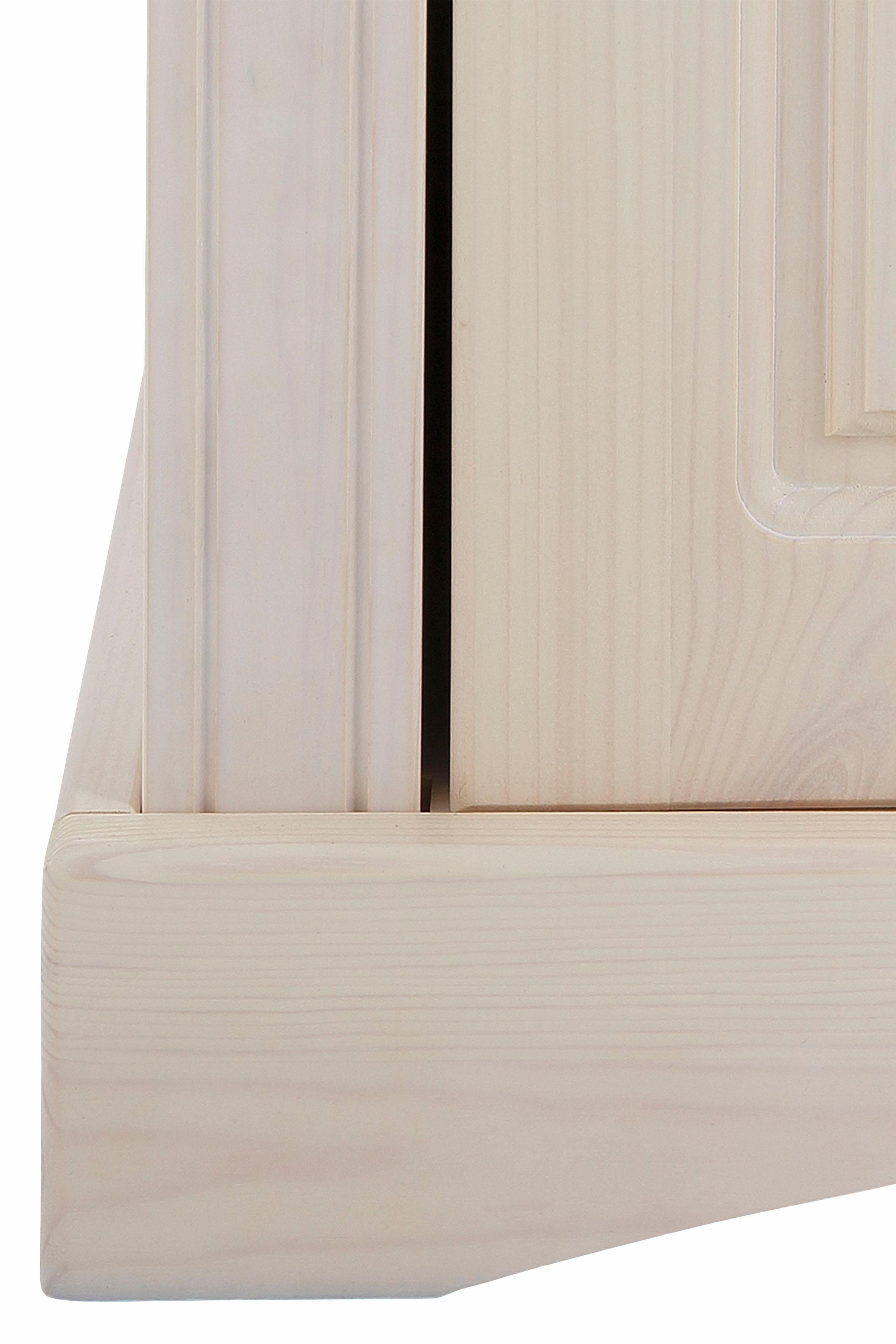 Home affaire Schoenenkast Rustiek gemaakt van massief, fsc-gecertificeerd grenen, 71 cm breed