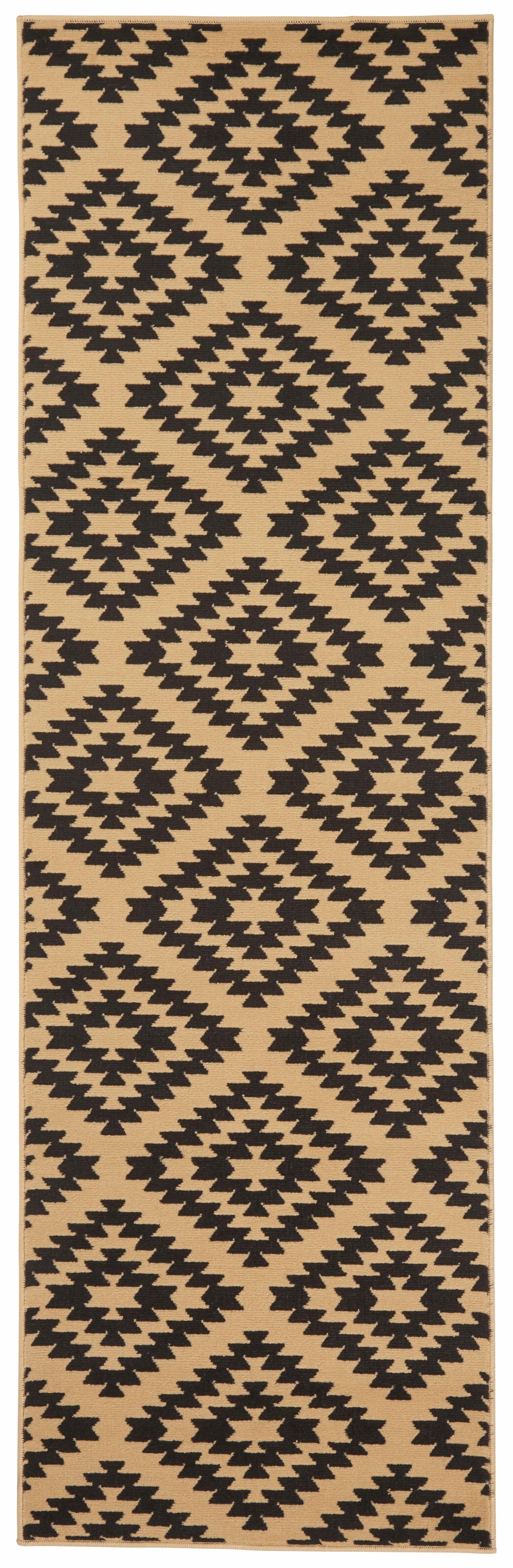 HANSE Home Loper Nordic Korte pool, ruit, vloerkleed, zacht, eetkamer, kinderkamer, hal, modern