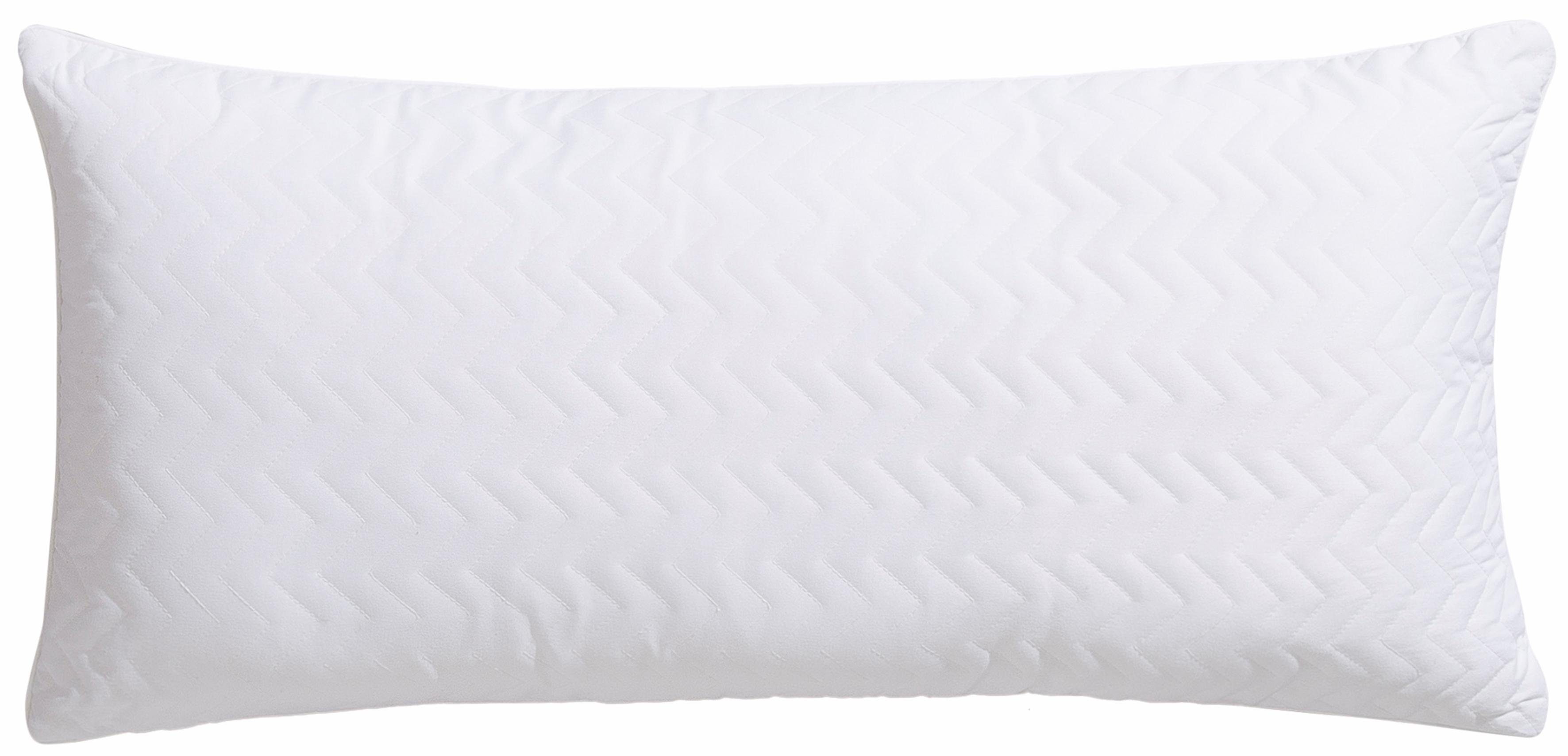 RIBECO Neksteunkussen Luca Met ruim 1.000 positieve klantenbeoordelingen! nekkussens maat 40 cm x 80 cm x 20 cm wit