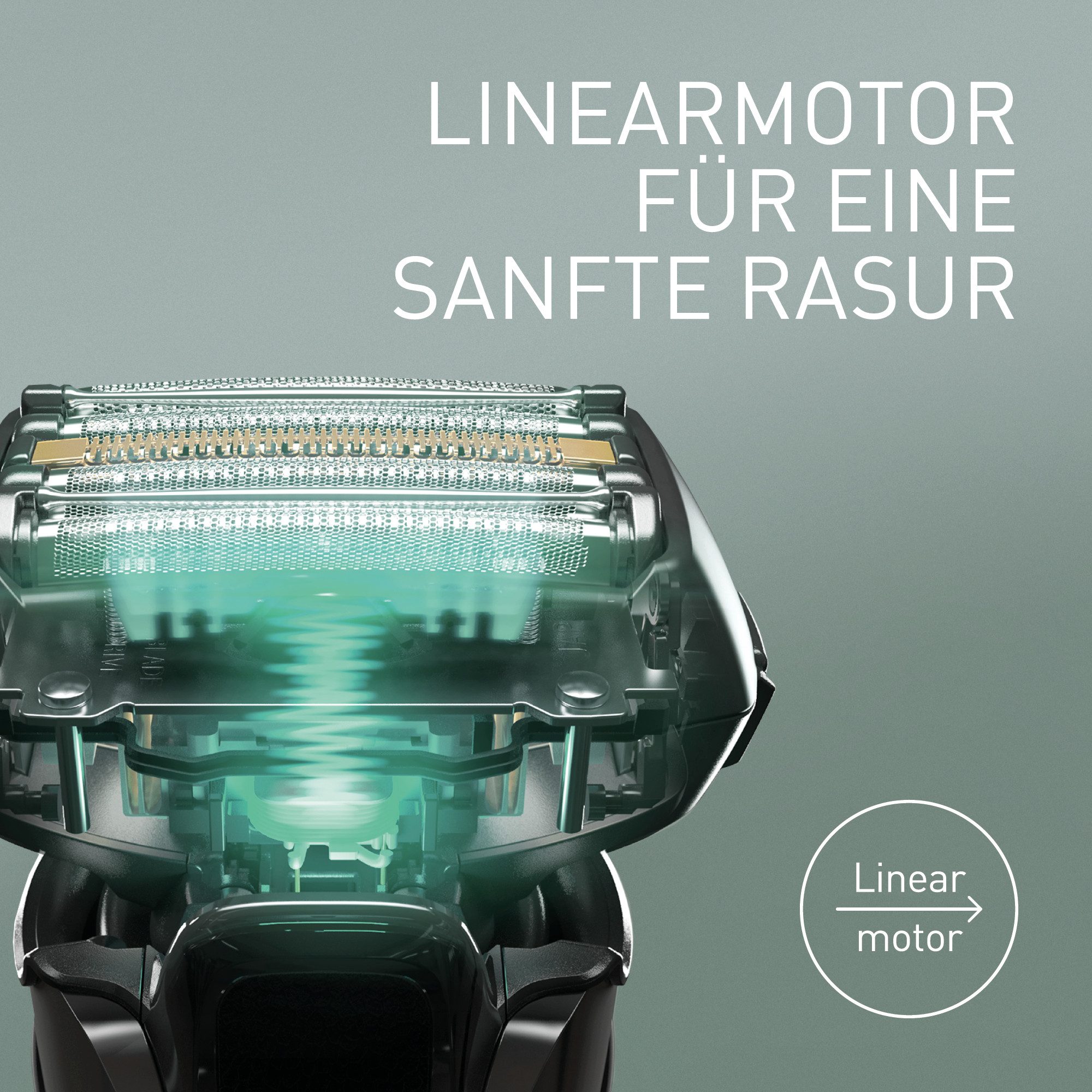 Panasonic Elektrisch scheerapparaat Het-LV97-K803, nat/droog-scheerapparaat Lineaire motor, inclusief schoonmaak- & oplaadstation