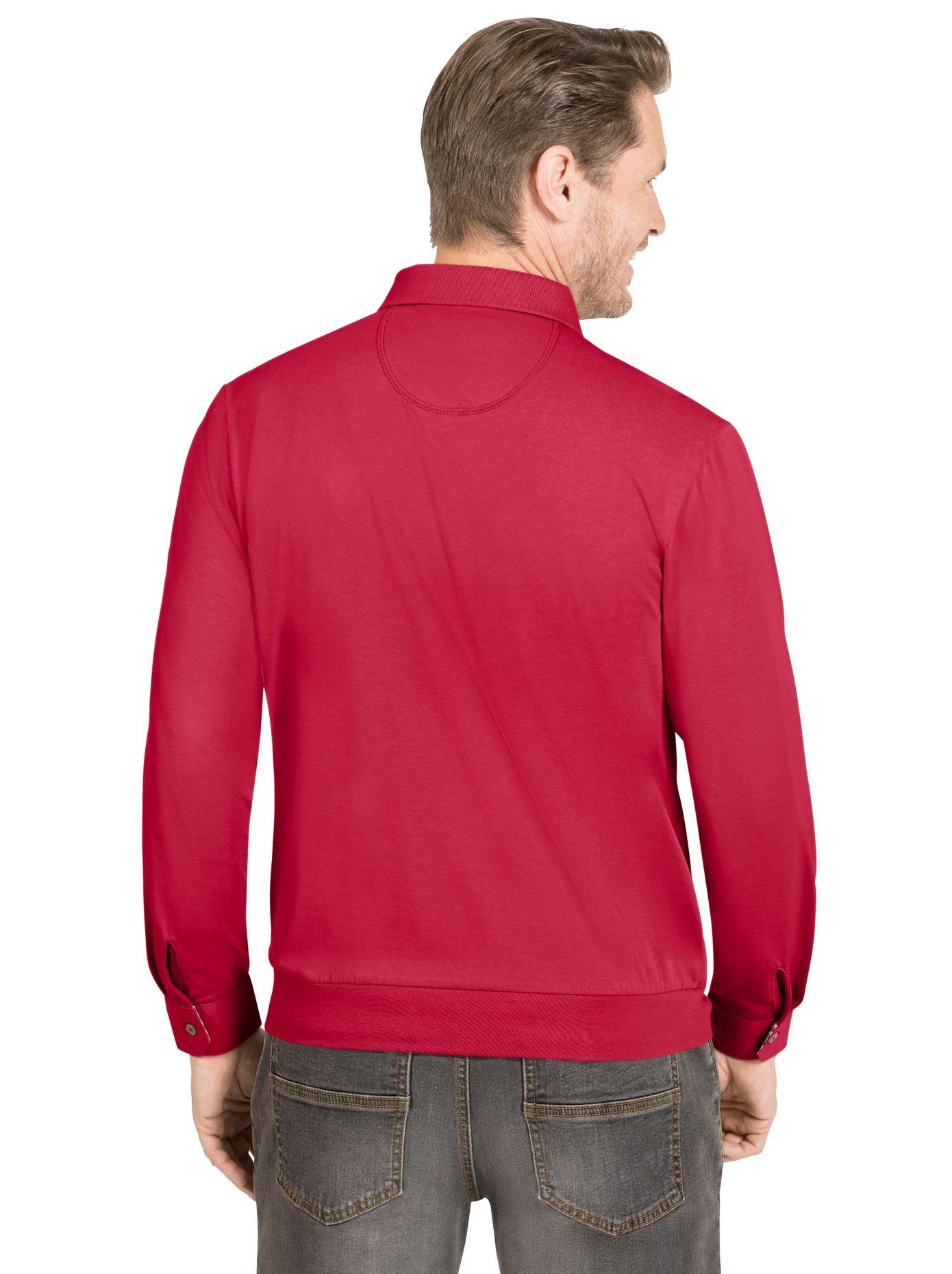 Hajo Poloshirt met lange mouwen (1-delig)