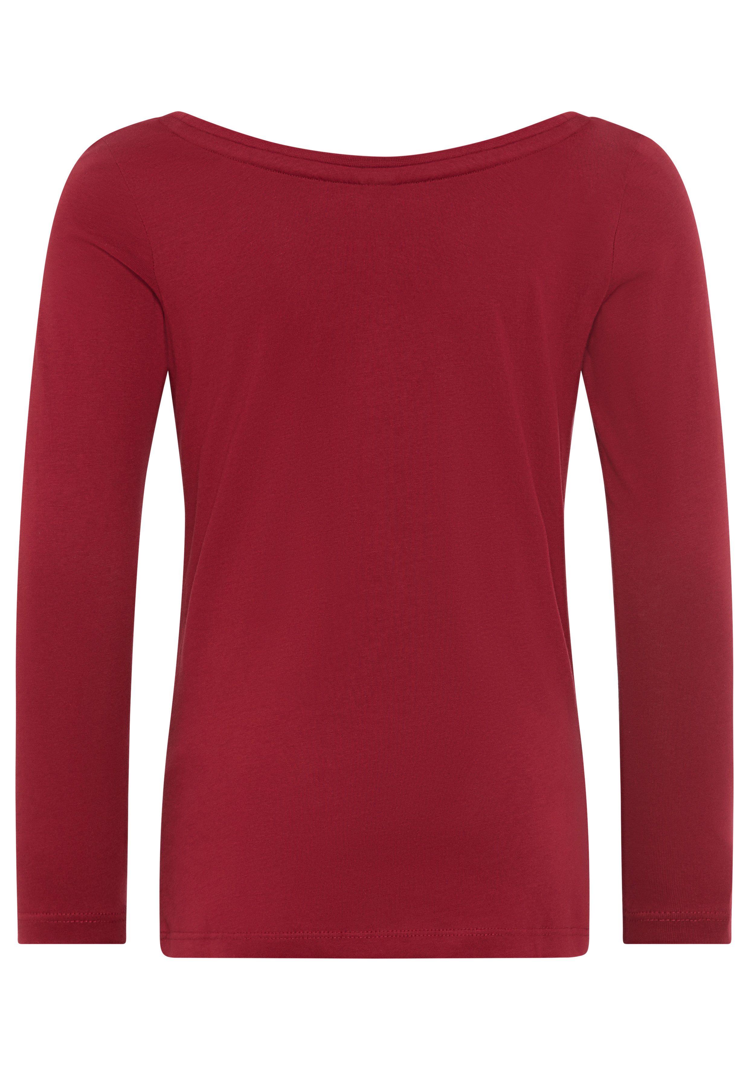 KangaROOS Shirt met lange mouwen Shirt met BROOKLYN print