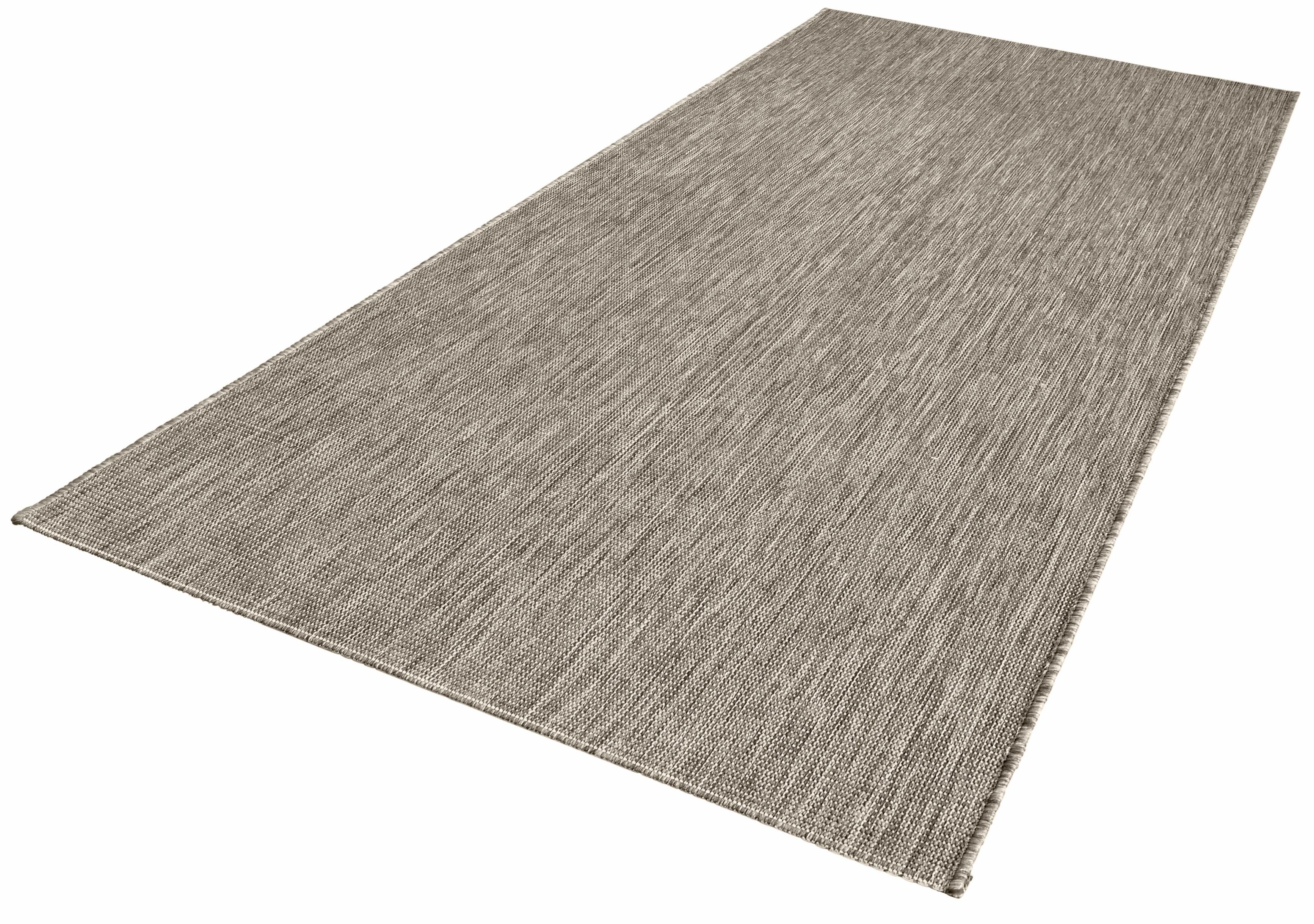 HANSE Home Vloerkleed Match Binnen- en buitengebruik, kortpolig, loper, modern, effen kleuren, woonkamer, balkon