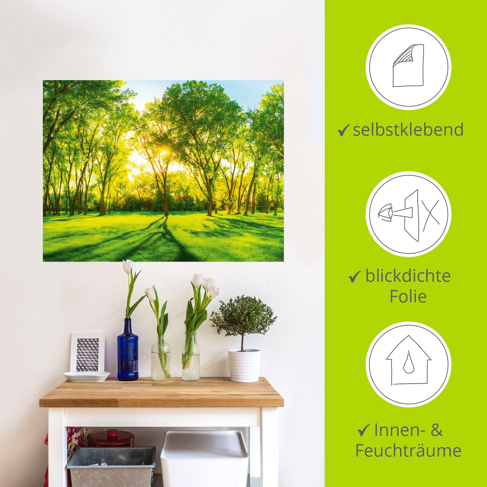 Artland Artprint Lentewarmte II als artprint op linnen, poster, muursticker in verschillende maten