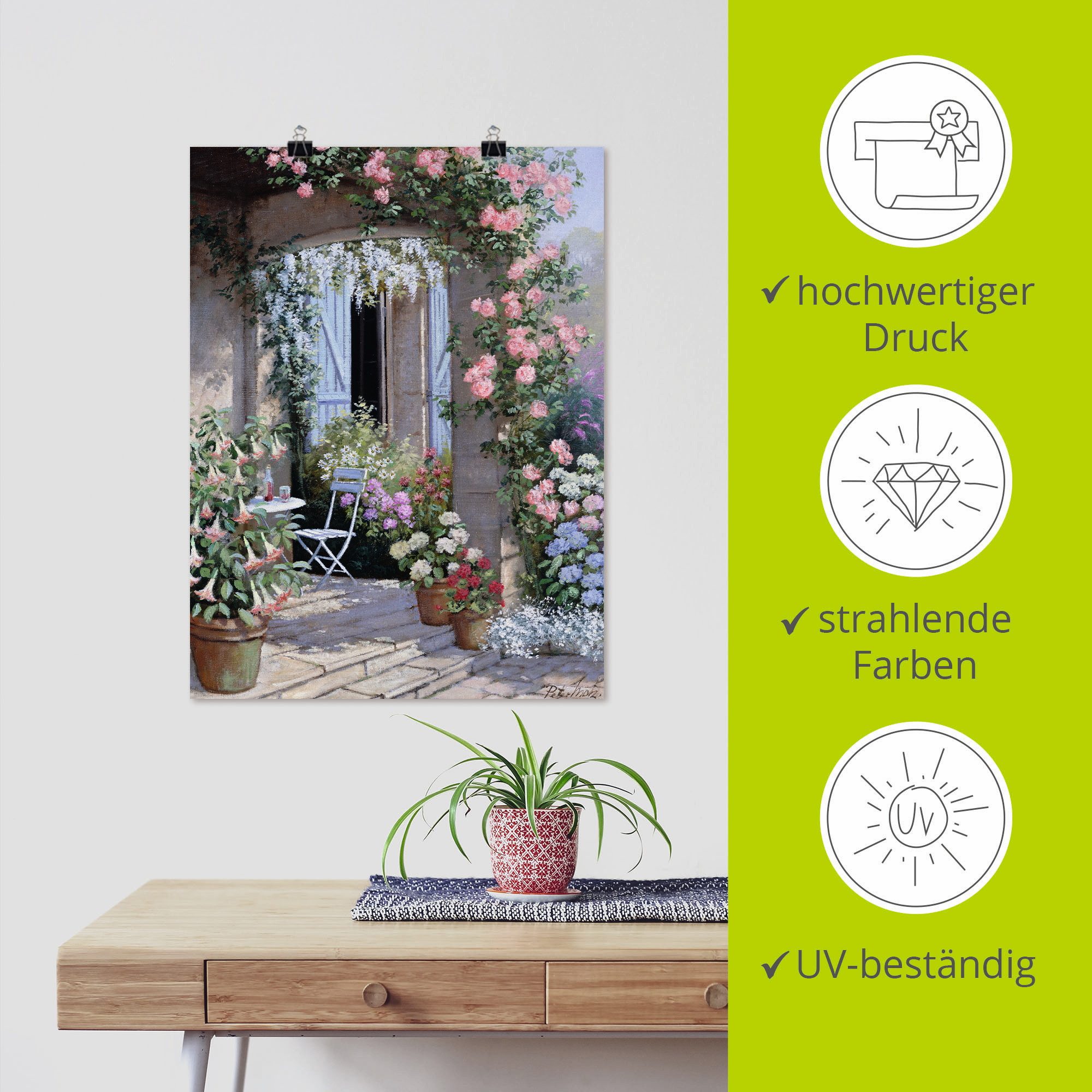 Artland Artprint Bloemenaanbod als artprint op linnen, poster, muursticker in verschillende maten