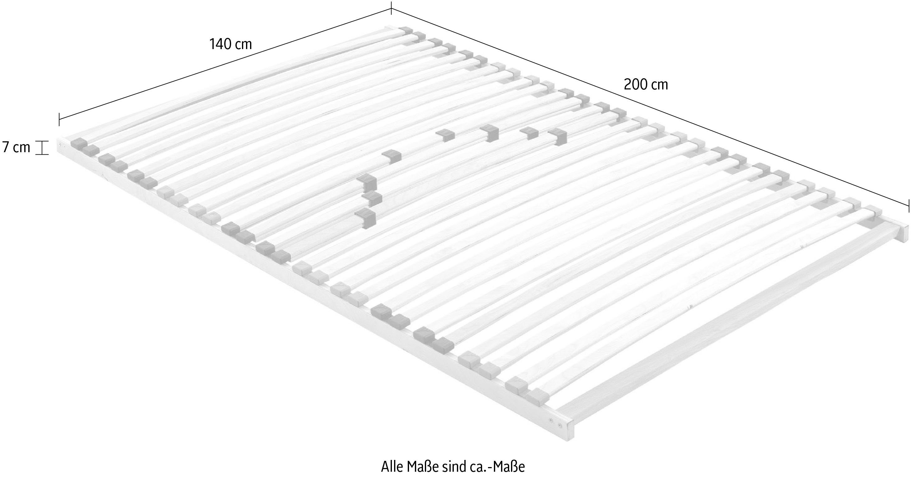 Vipack Lattenbodem Vipack lattenbodem 26 verende latten van verlijmd hout, slaapcomfort, verschillende breedten (1 stuk)