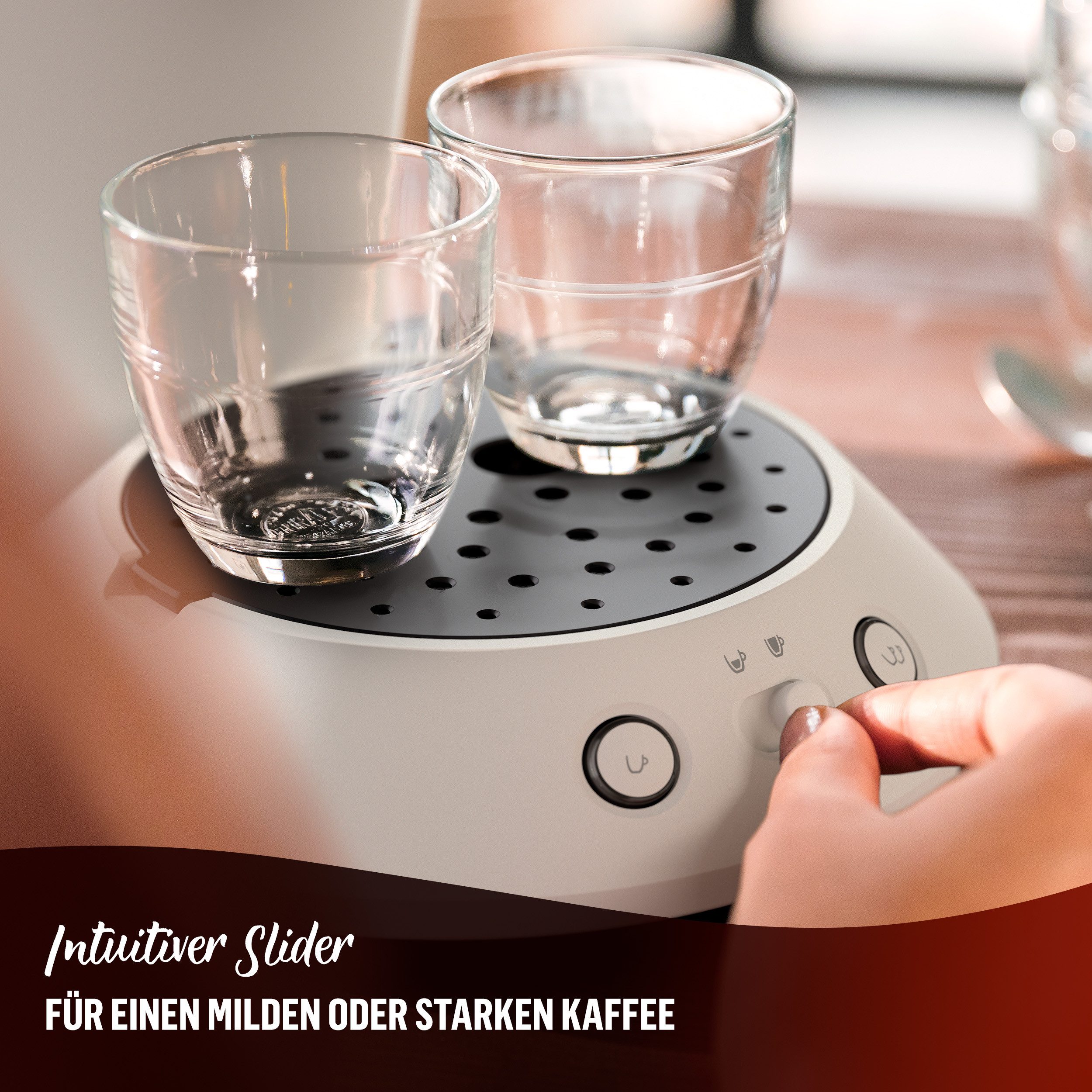 Senseo Koffiepadautomaat Original Plus CSA210/10, van 28% gerecycled plastic, inclusief gratis toevoeging (waarde 5 € rrp)