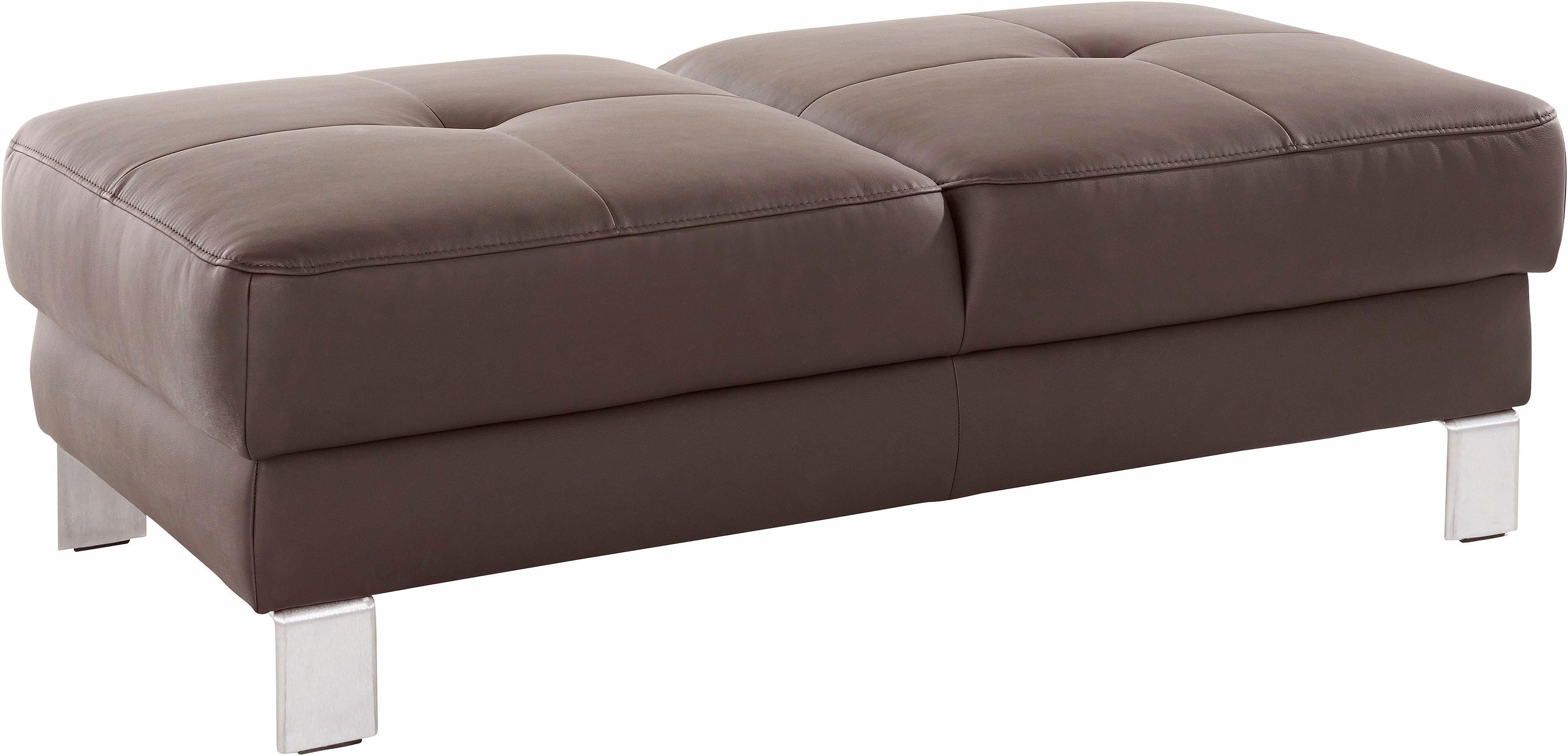 exxpo - sofa fashion Hocker Mantua, bankkruk met geweldige afwerkingsdetails, comfortabel