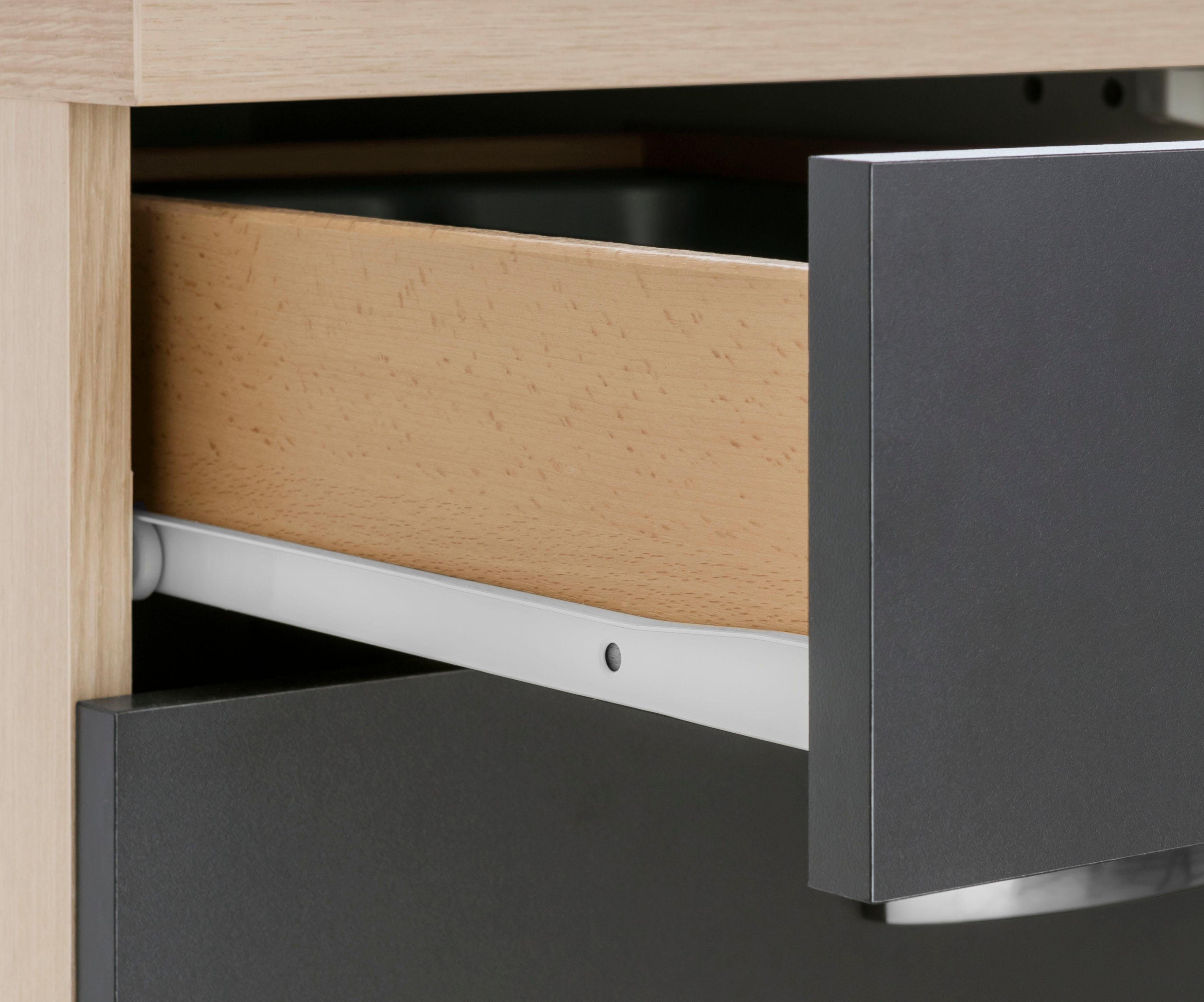 OPTIFIT Keukenblok Faro Breedte 270 cm, optioneel met elektrische apparaten, met werkblad