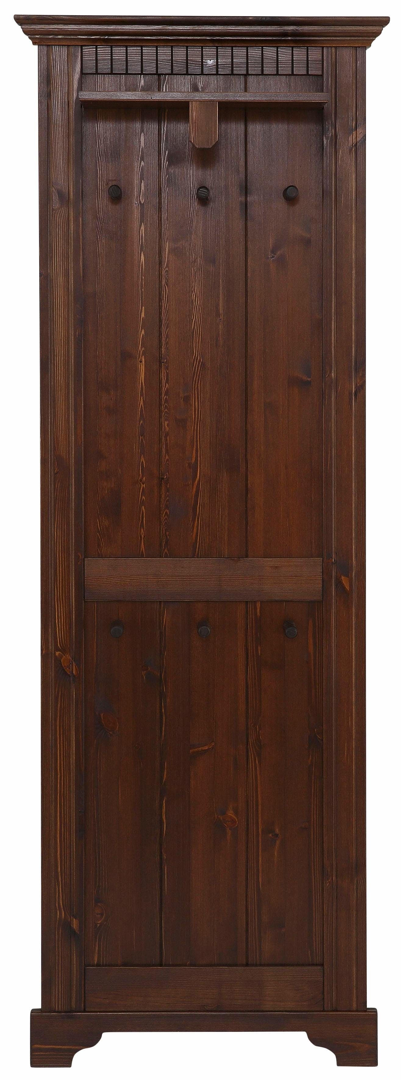 Home affaire Kapstokpaneel Rustiek gemaakt van massief, fsc-gecertificeerd grenen, 64 cm breed