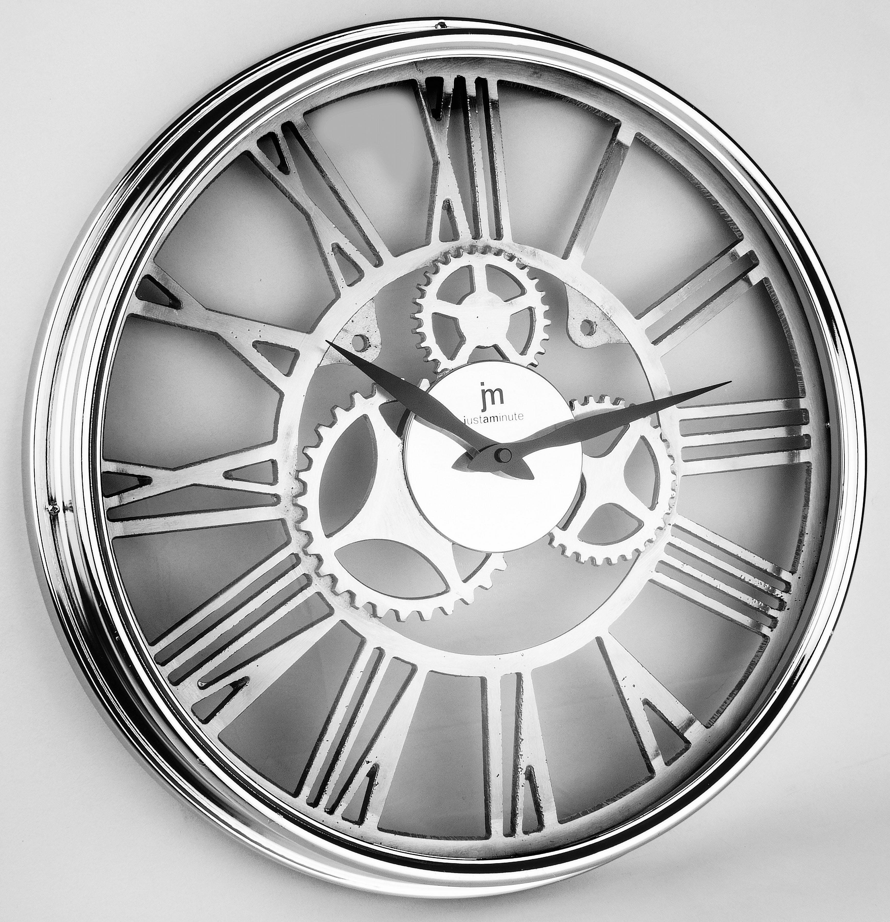 Lowell Wandklok rond, ø 45 cm, romeinse cijfers