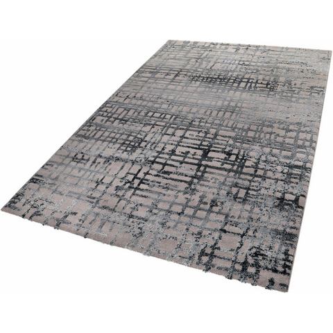 Vloerkleed, ESPRIT, »Velvet Grid«, hoogte 12 mm, machinaal vervaardigd