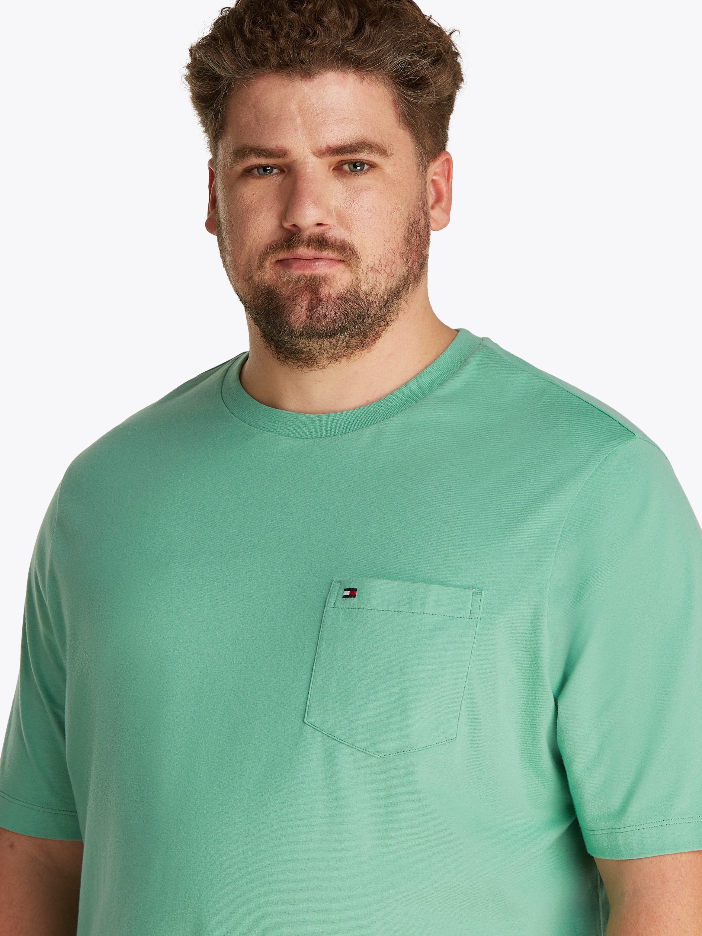 Tommy Hilfiger Shirt met ronde hals BT-ESSENTIAL SOLID POCKET TEE-B
