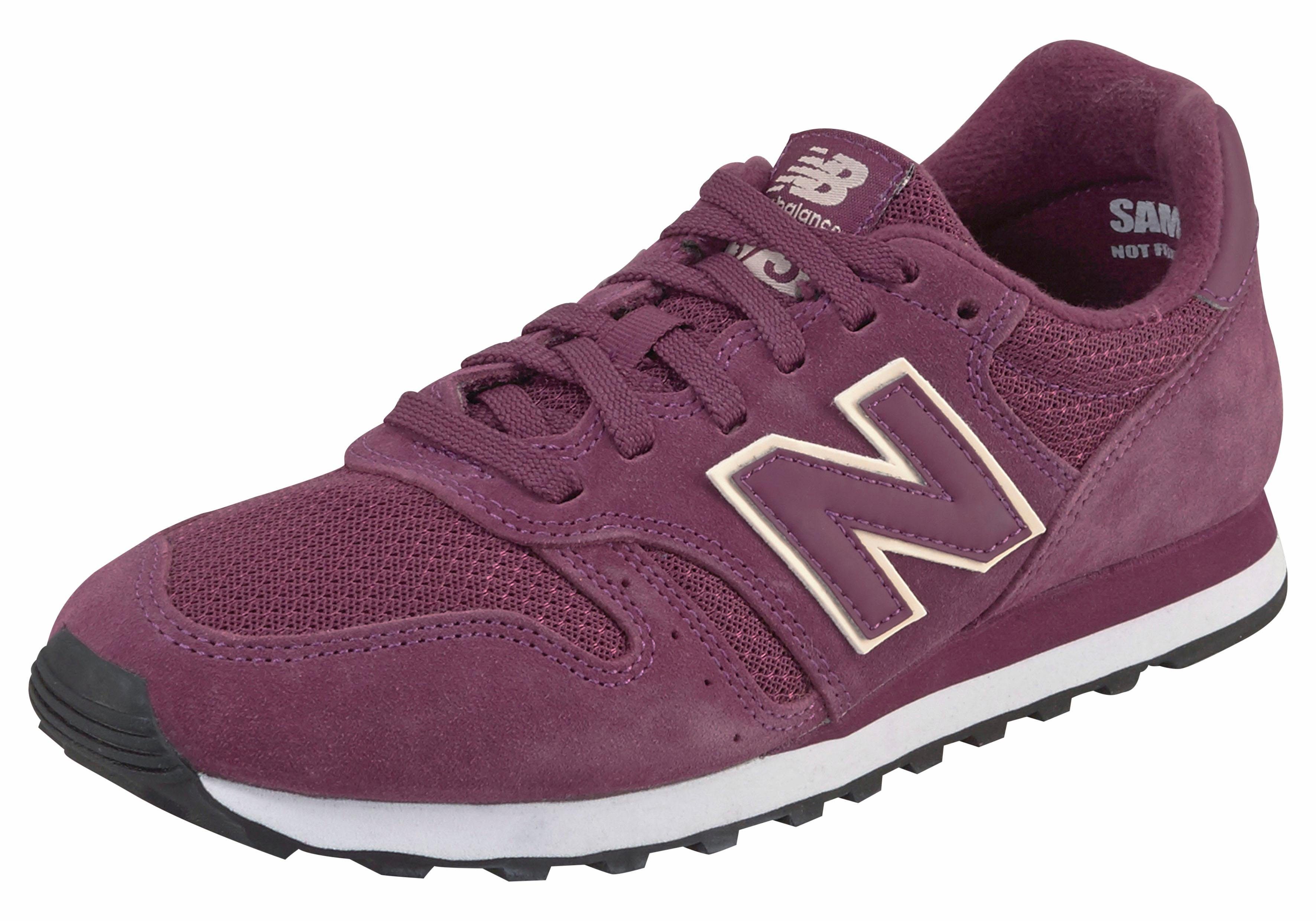 new balance dames sneakers bordeaux rood