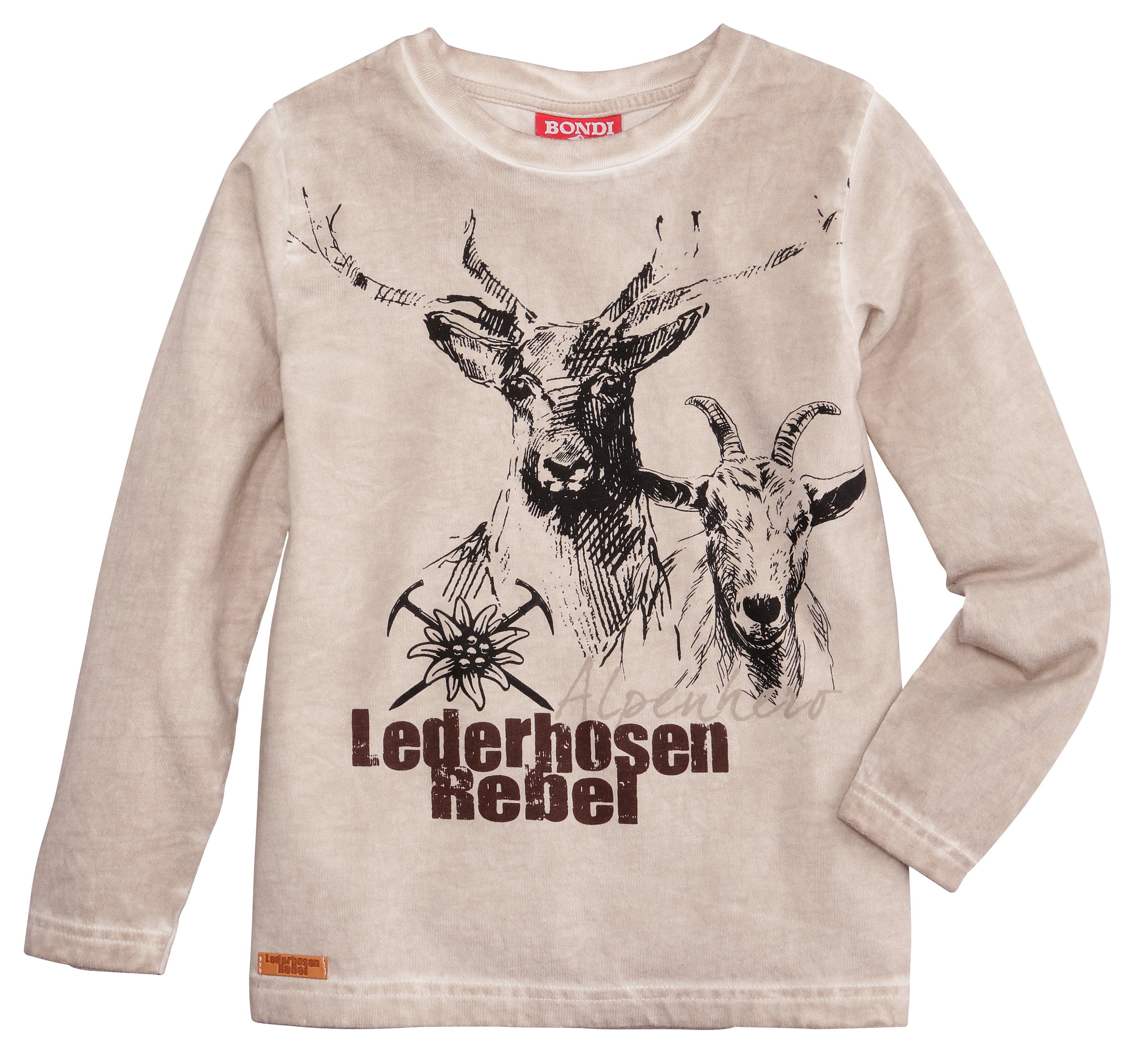 Otto - Bondi NU 15% KORTING: BONDI folkloreshirt voor kinderen met opschrift