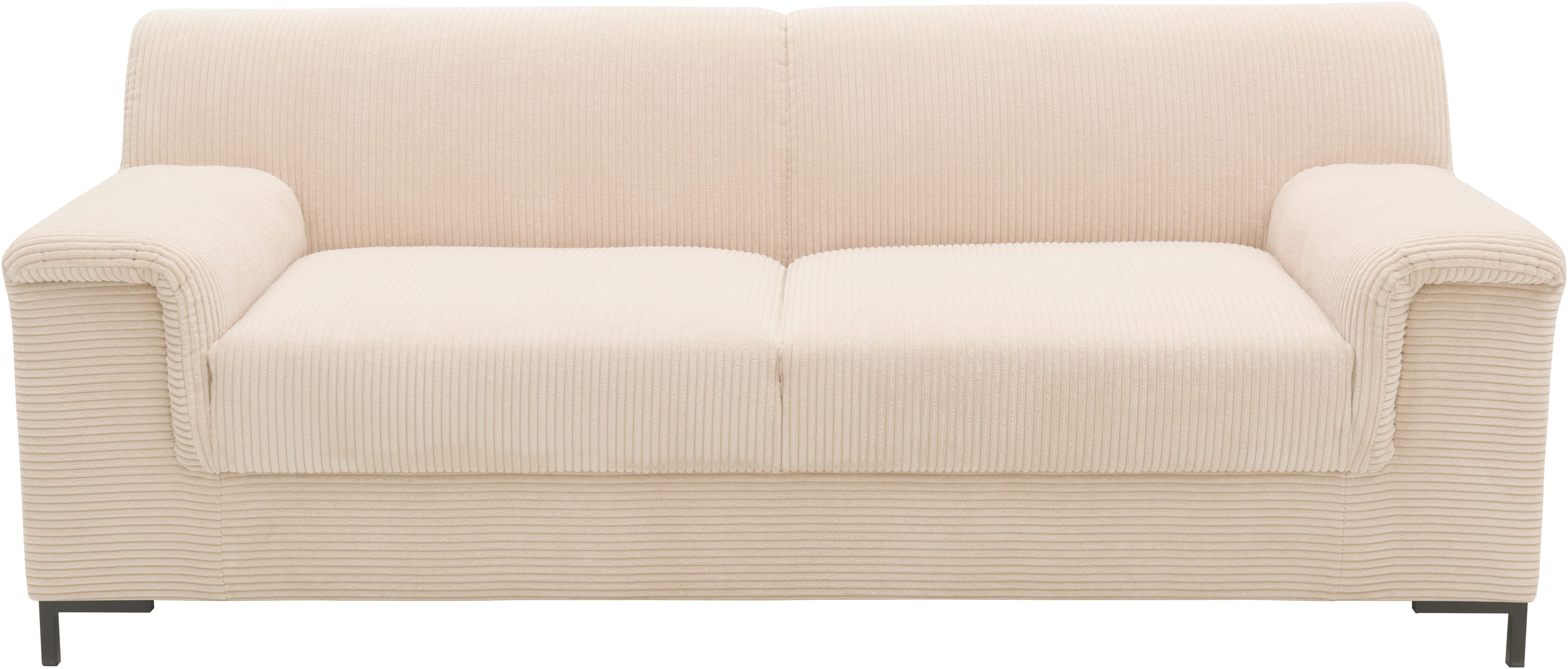 INOSIGN 2,5-zits Jamie 2 ook in Cord BxDxH: 19x/81x76 cm tijdloos, modern, met comfortabel verend systeem