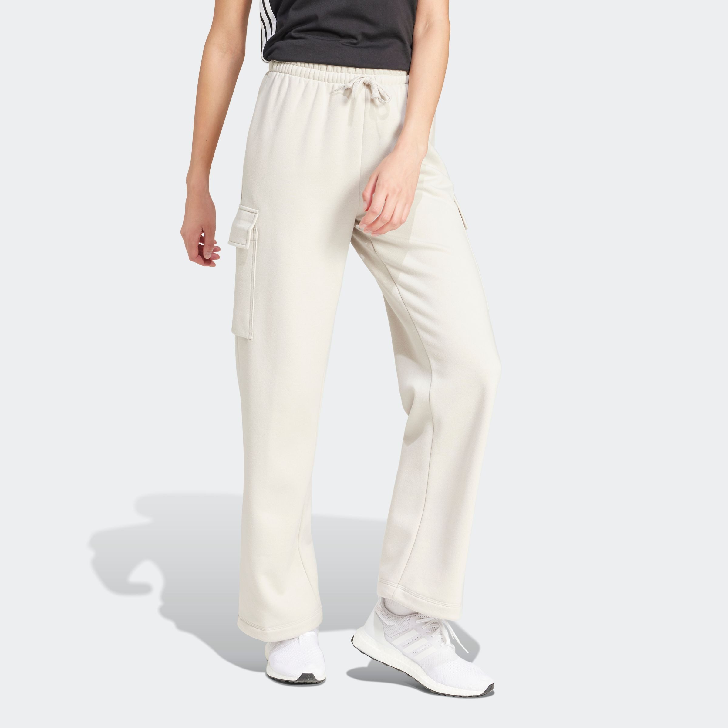 adidas Sportswear Sportbroek W LIN FL CARGO (1-delig)