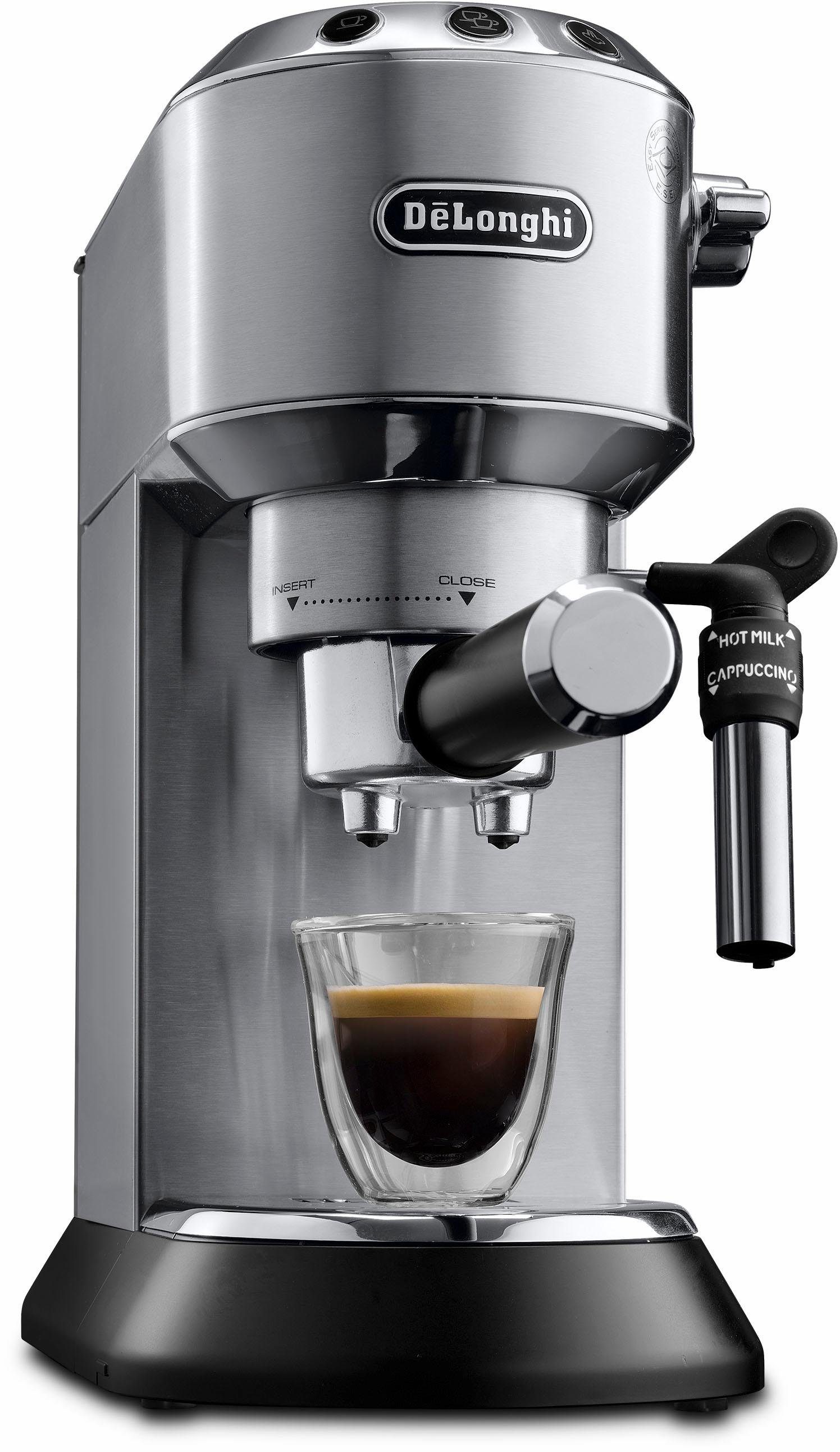 De'Longhi Espressomachine Dedica Style EC 685.B, Siebdrager, 1350 Watt, 15 Bar