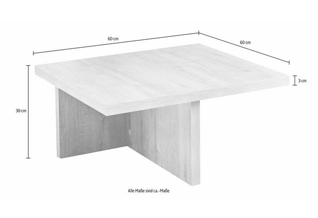 Salontafel, hoogglans-wit gelakt Salontafel, hoogglans-wit gelakt