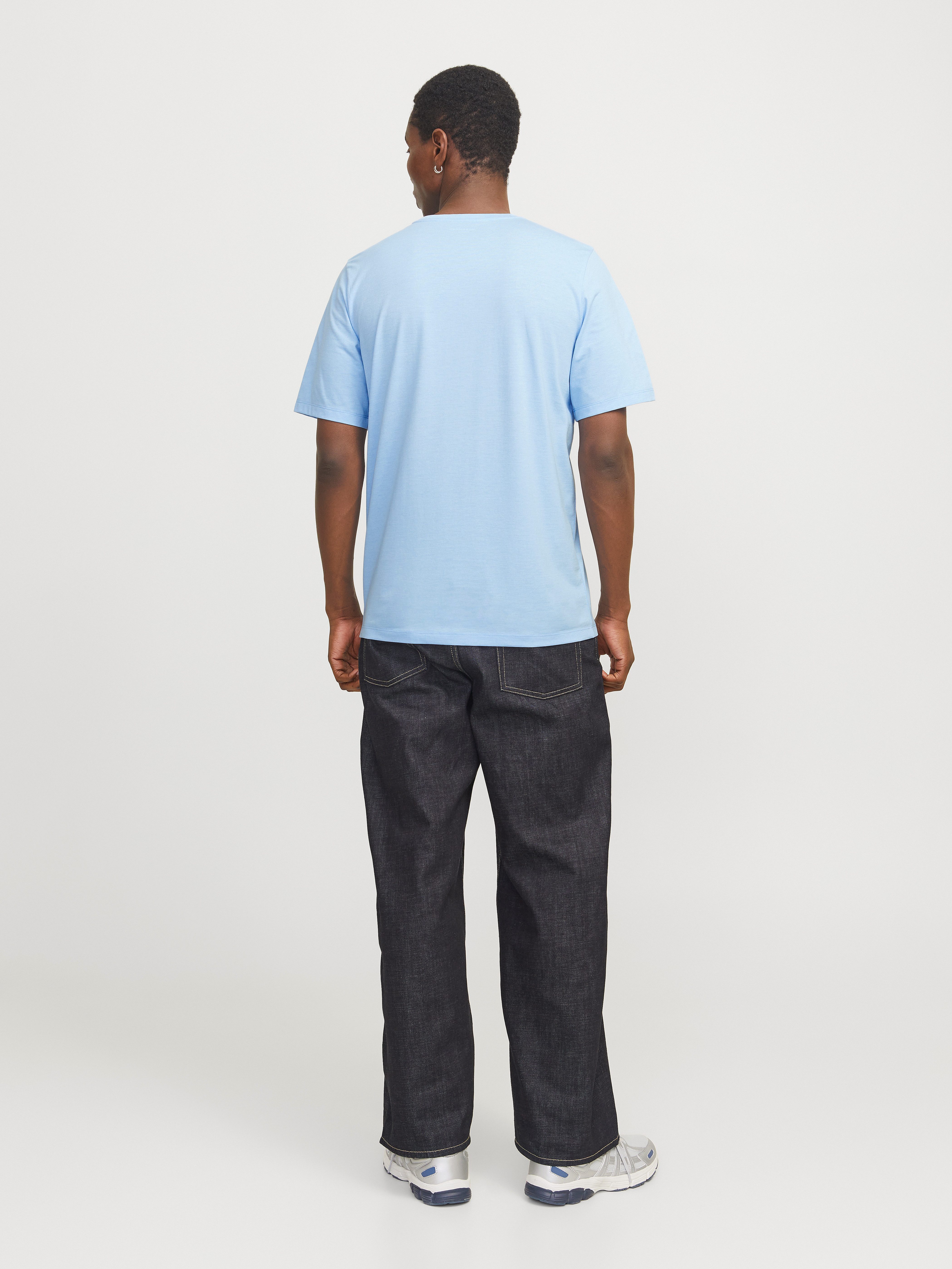 Jack & Jones Shirt met ronde hals JJELOGO TEE SS O-NECK 2 COL SS25 SN