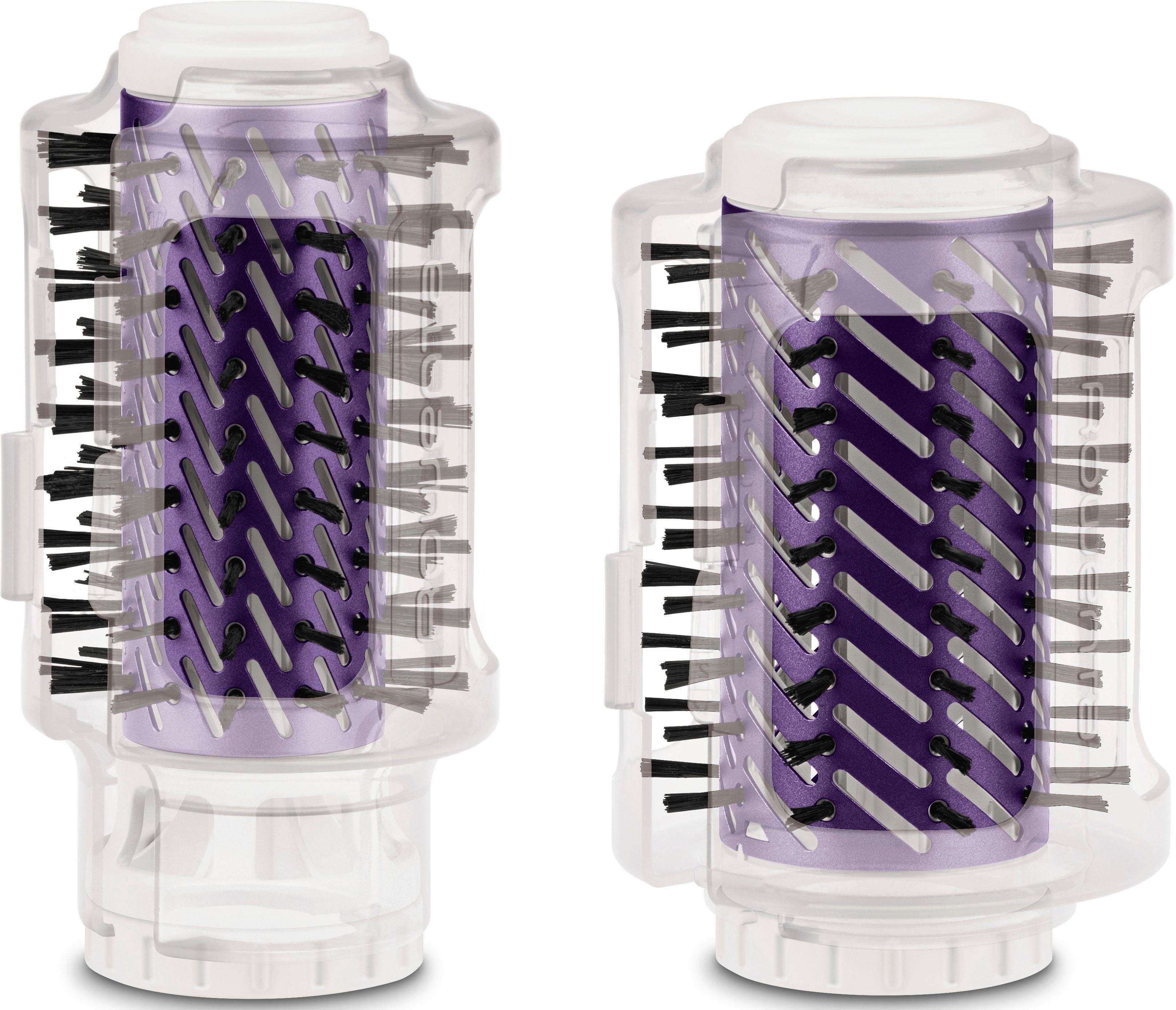 Rowenta Stylingborstel met warme lucht Brush Activ Volume & Shine, roterend, 2 borstelkoppen, Keramische coating, 3 snelheidsniveaus, koude stand, CF9530