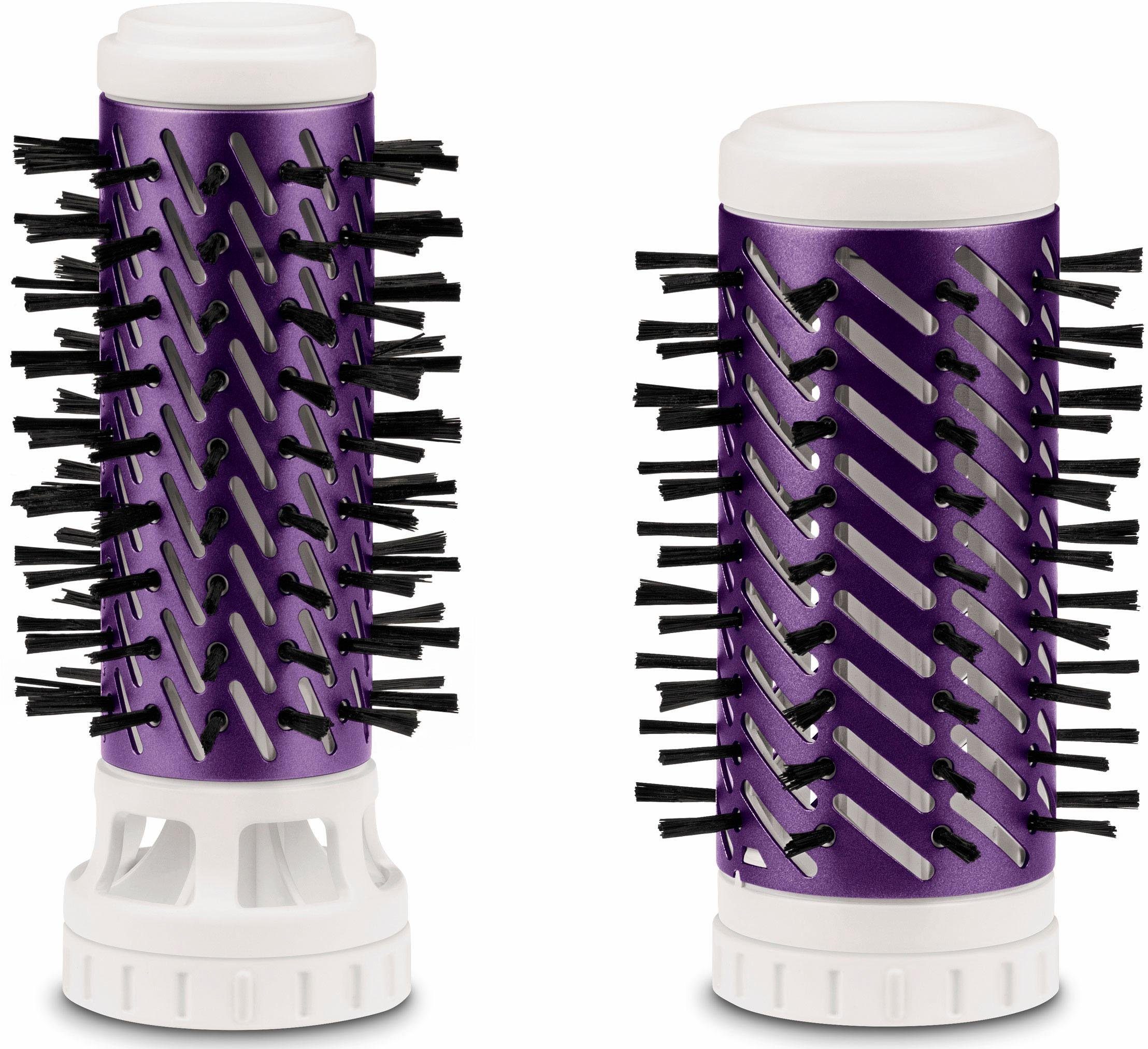 Rowenta Stylingborstel met warme lucht Brush Activ Volume & Shine, roterend, 2 borstelkoppen, Keramische coating, 3 snelheidsniveaus, koude stand, CF9530