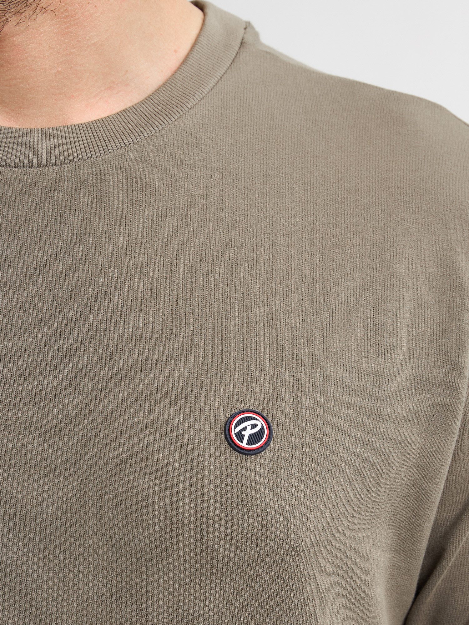 Petrol Industries Sweatshirt met geborduurd logo
