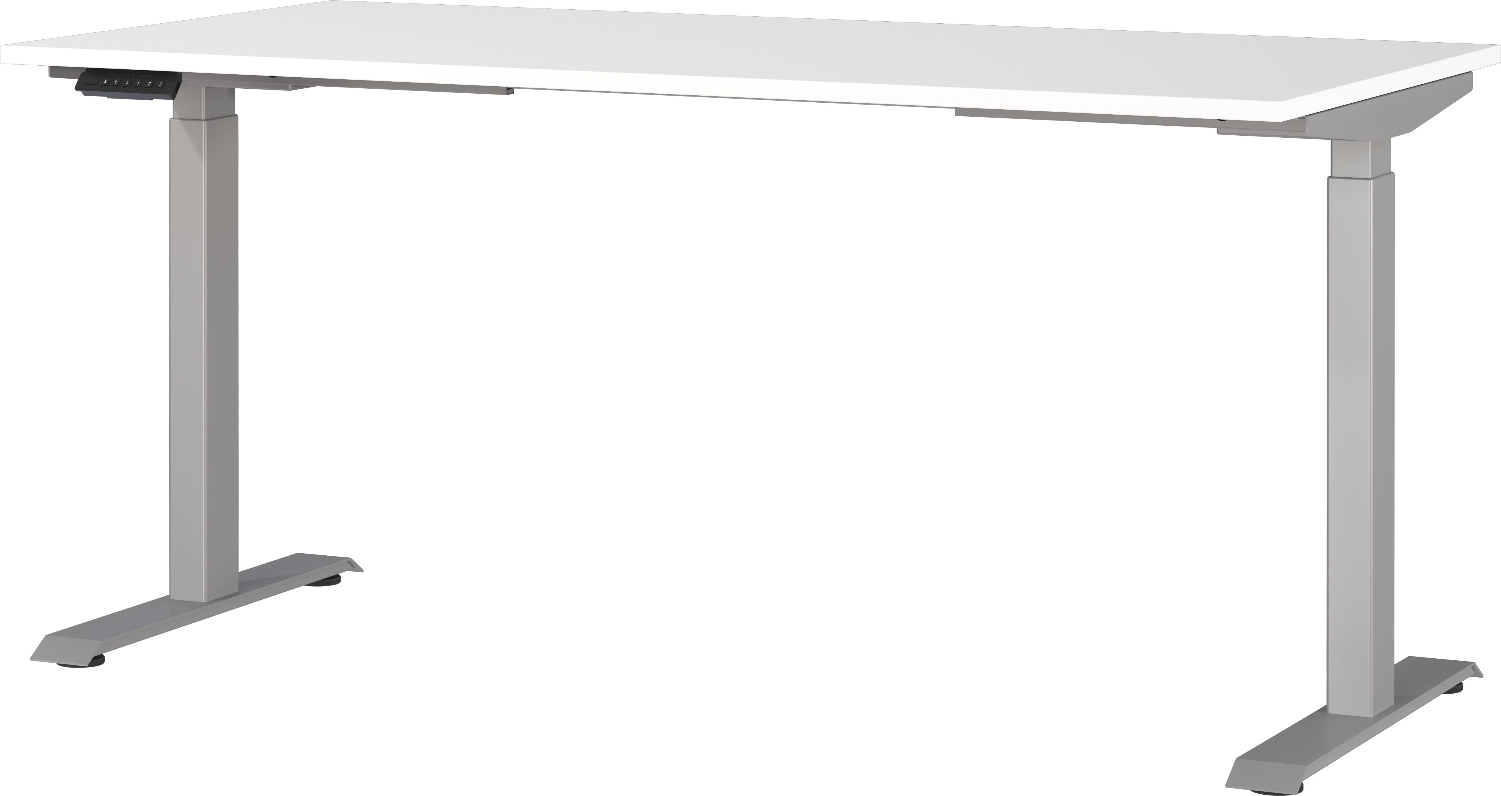 GERMANIA Bureau Jet, elektrisch in hoogte verstelbaar moderne kleurvariaties, breedte 120/140/160/180 cm, made in germany