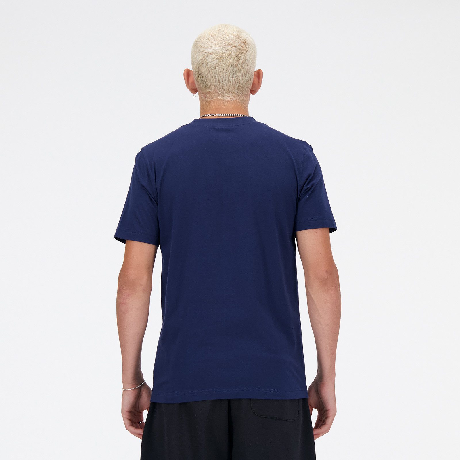 New Balance T-shirt Sport Essentials logo T-shirt NB NAVY