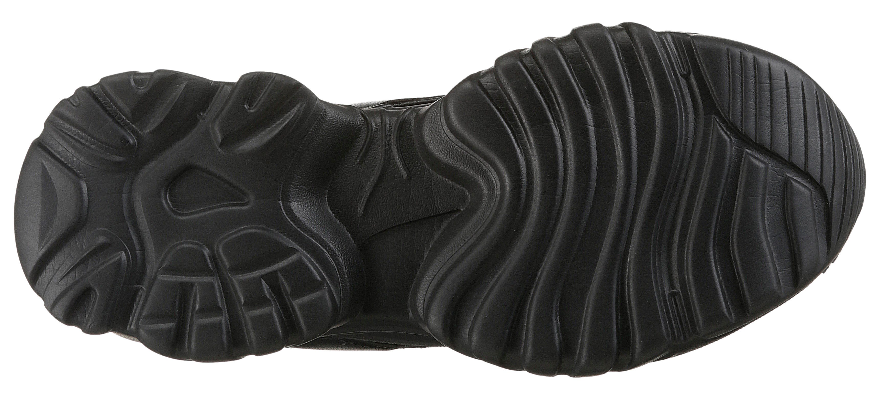 Buffalo Plateausneakers BLISS CHIN , chunky sneaker, vrijetijdsschoen met trendy decoratieve ketting