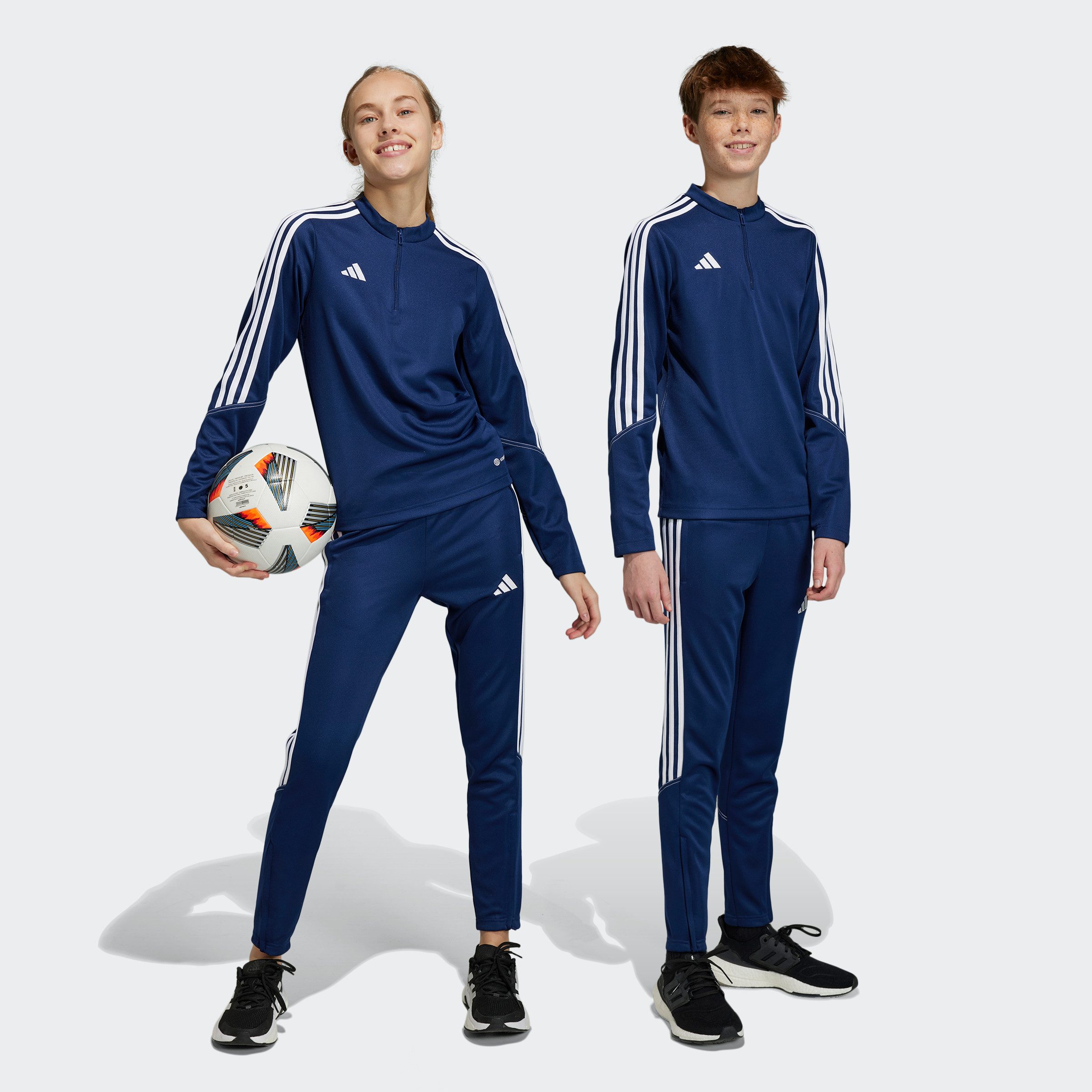 adidas Adidas tiro 23 club trainingsbroek blauw kinderen kinderen