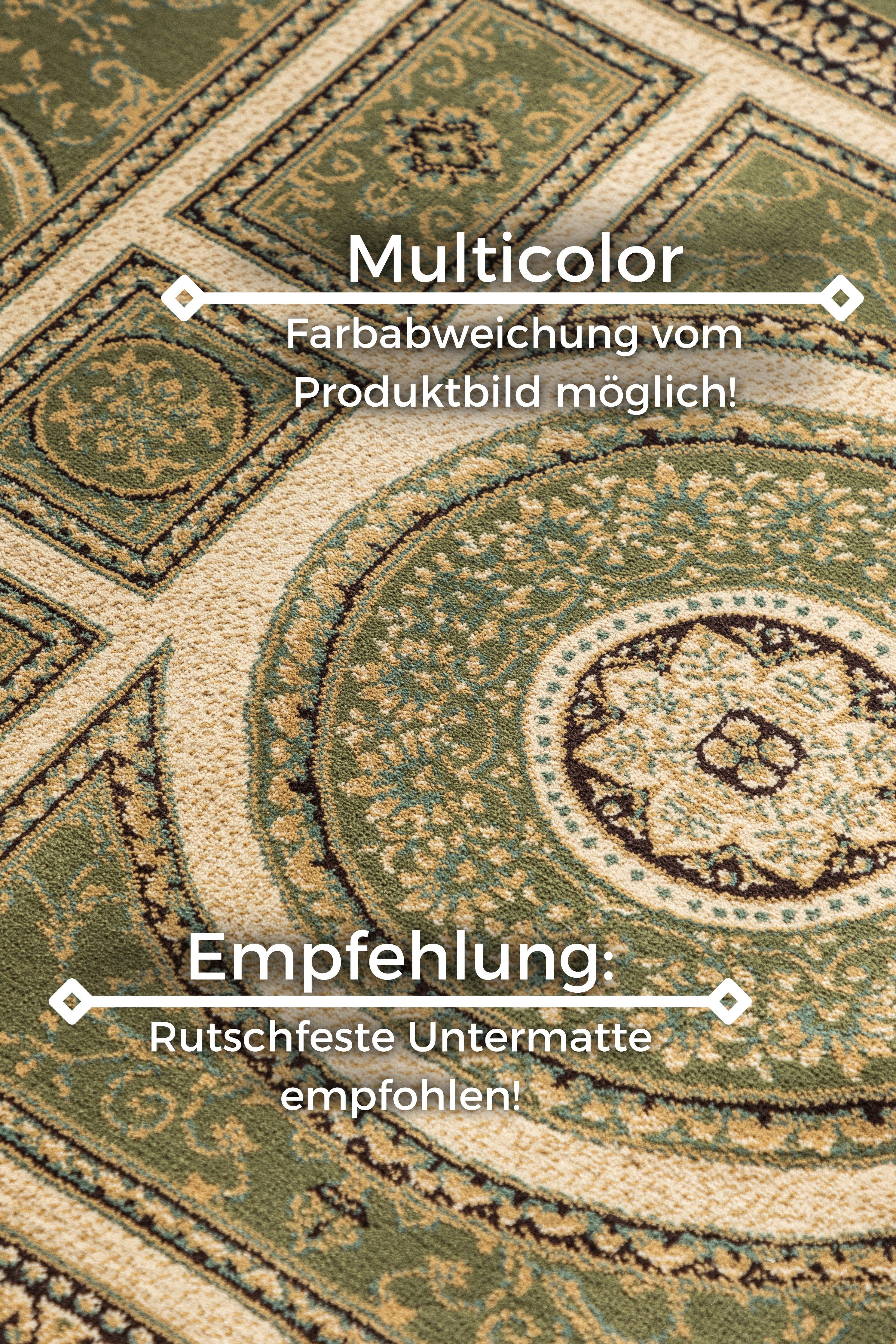 NORTHRUGS Vloerkleed Guzara Orient look, loper, slijtvast, onderhoudsvriendelijk, robuust