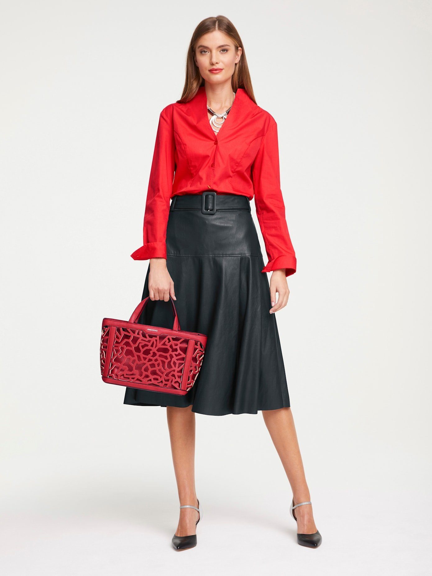 NU 21% KORTING: ASHLEY BROOKE by Heine blouse met lange mouwen