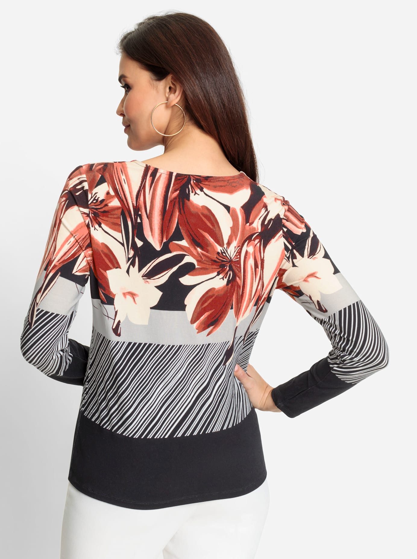 Lady Shirt met lange mouwen Shirt (1-delig)