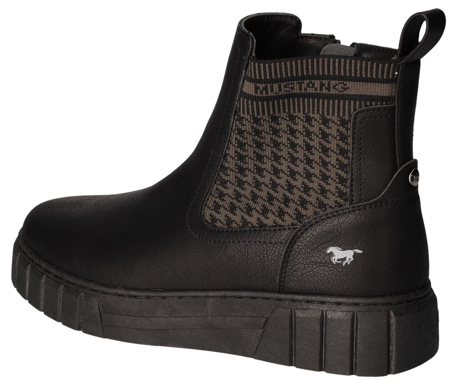 Mustang Shoes Plateaulaarsjes