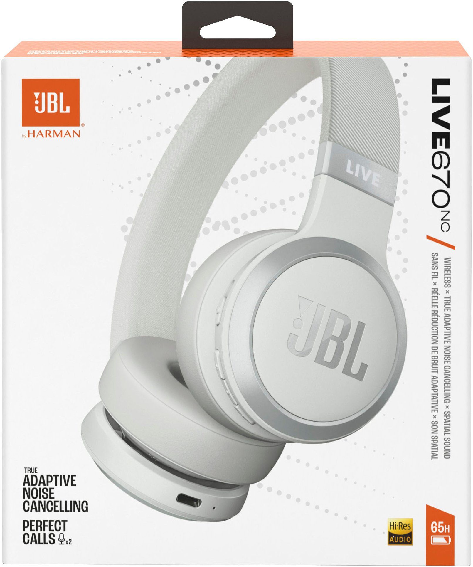 JBL Hoofdtelefoon LIVE 670NC Bluetooth On-ear hoofdtelefoon