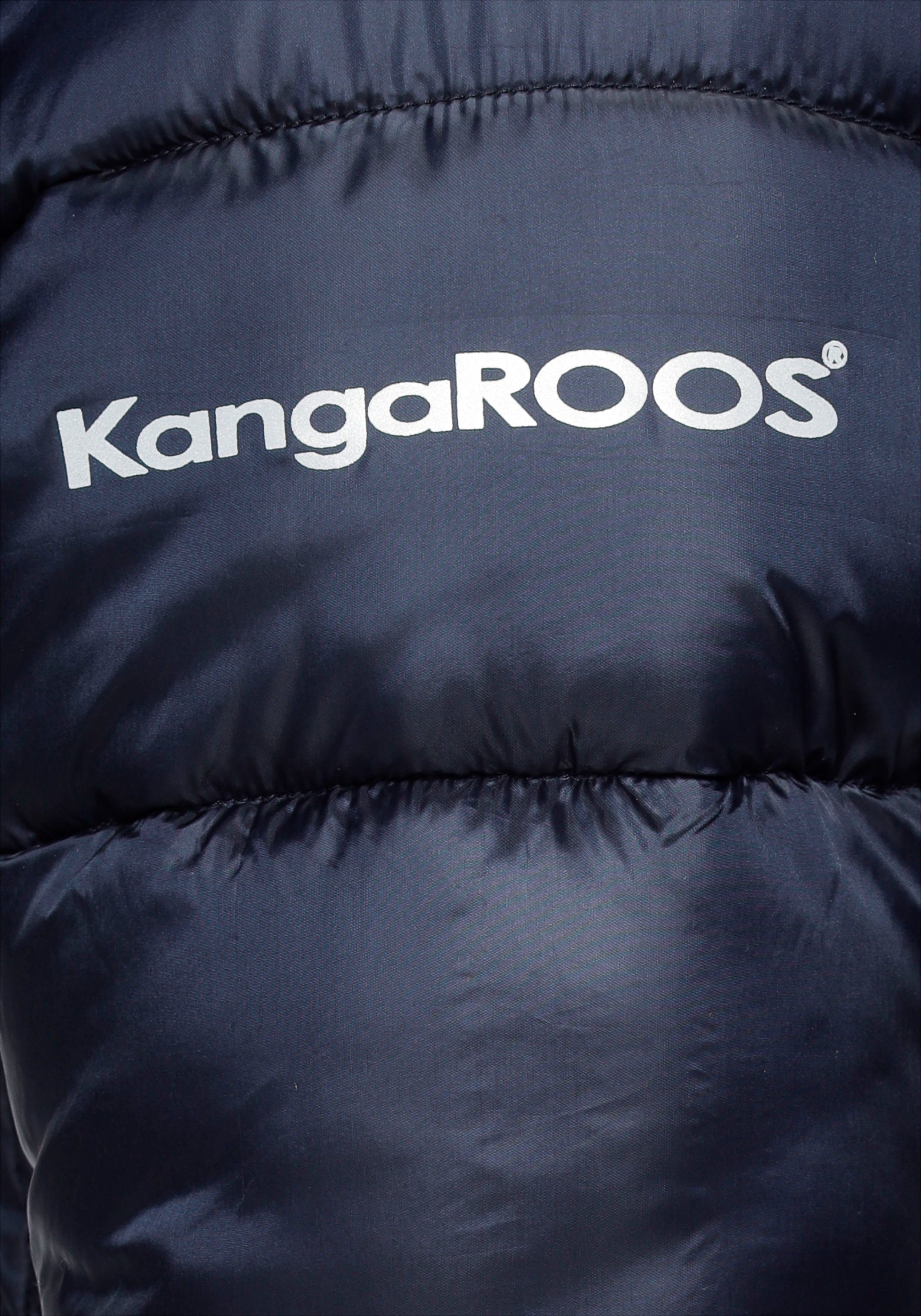 KangaROOS Gewatteerde jas met afneembare capuchon