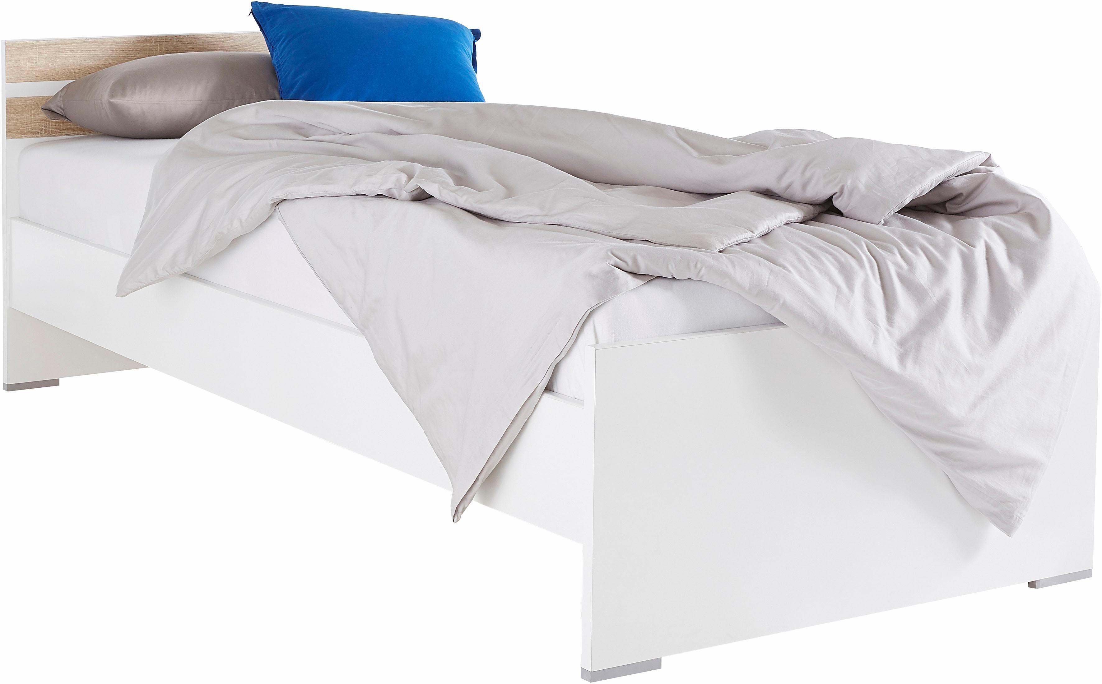 Wimex Bed Joker, logeerbed Ligoppervlak 90 of 140x200 cm, kleuraccenten aan het hoofdeinde,
